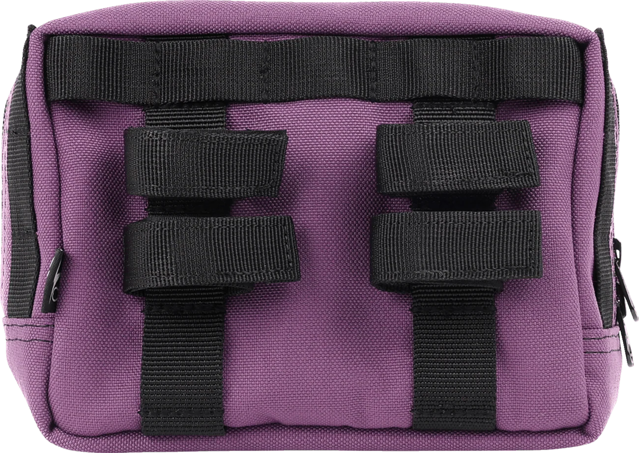THRASHIN SUPPLY CO. Handlebar Bag - Purple THB-0024 - Image 4