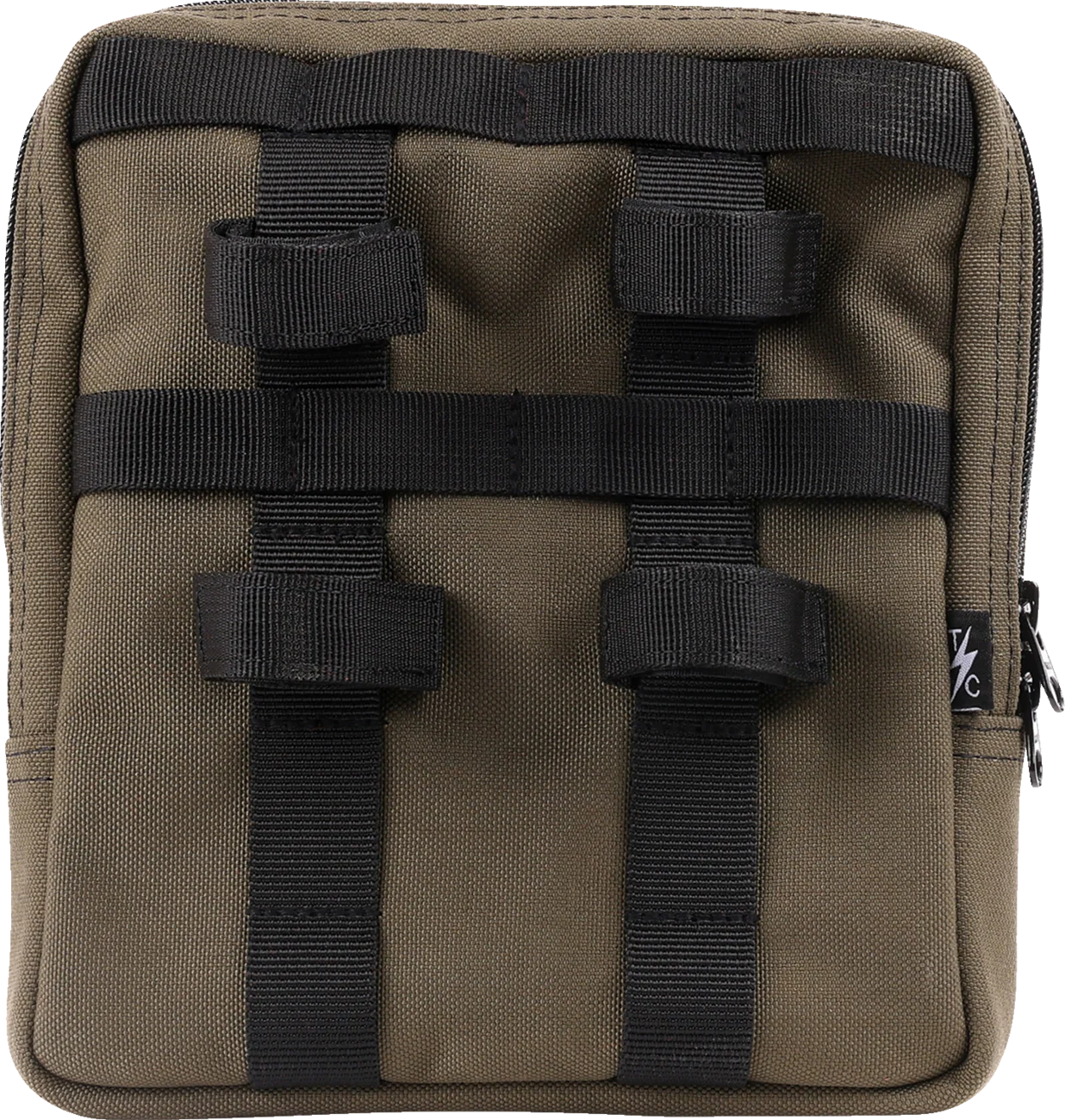THRASHIN SUPPLY CO. Handlebar Bag Slim - Green THB-0031 - Image 2