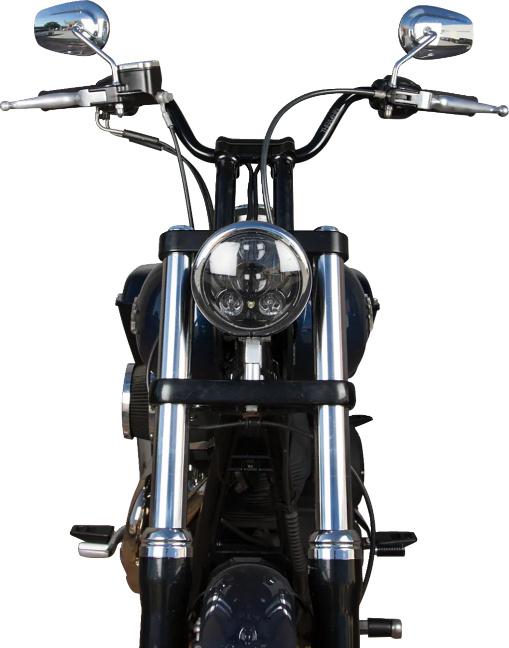 THRASHIN SUPPLY CO. Handlebar - High Bend - Black TSC-2802-1 - Image 2