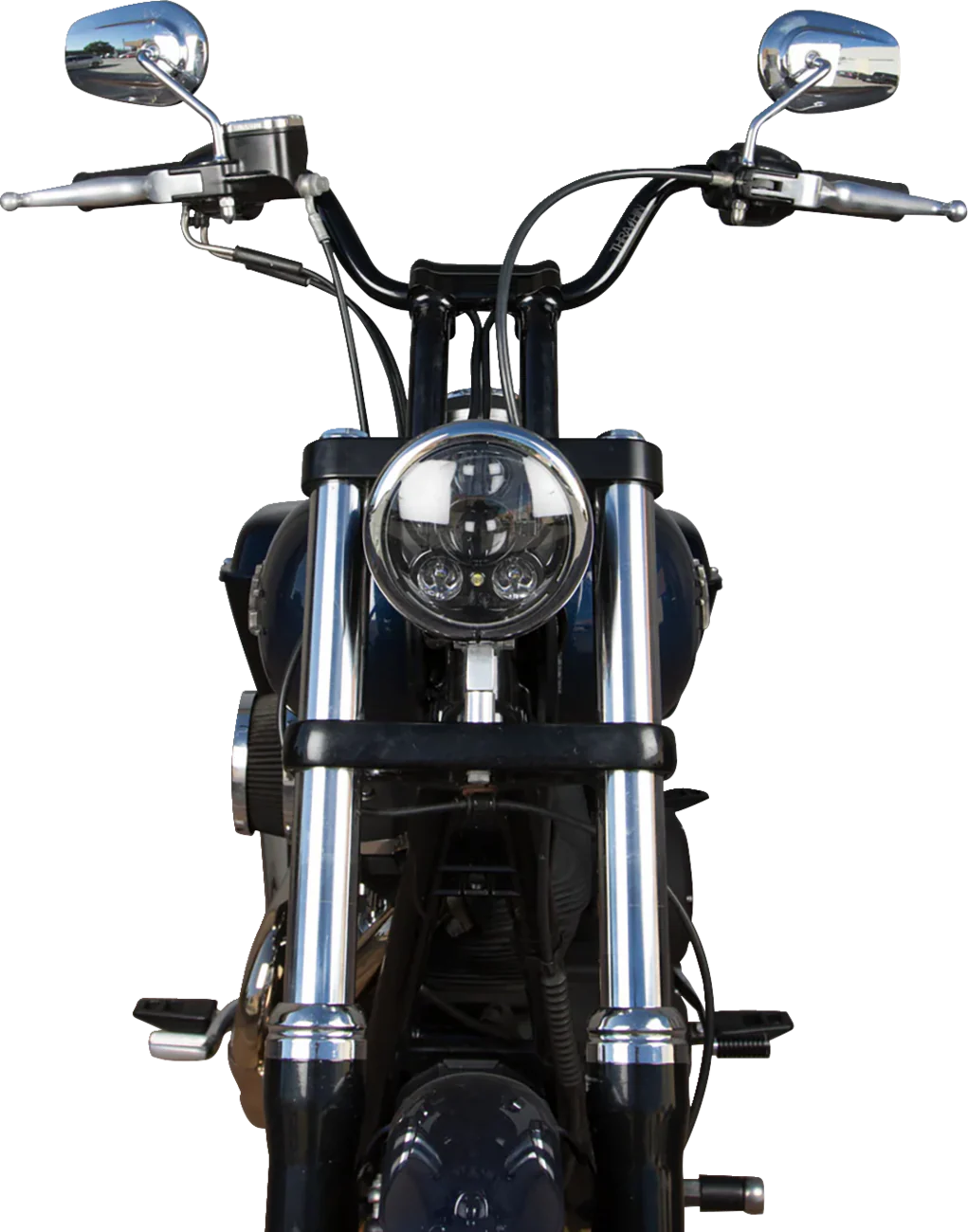 THRASHIN SUPPLY CO. Handlebar - High Bend - Chrome TSC-2802-3 - Image 4