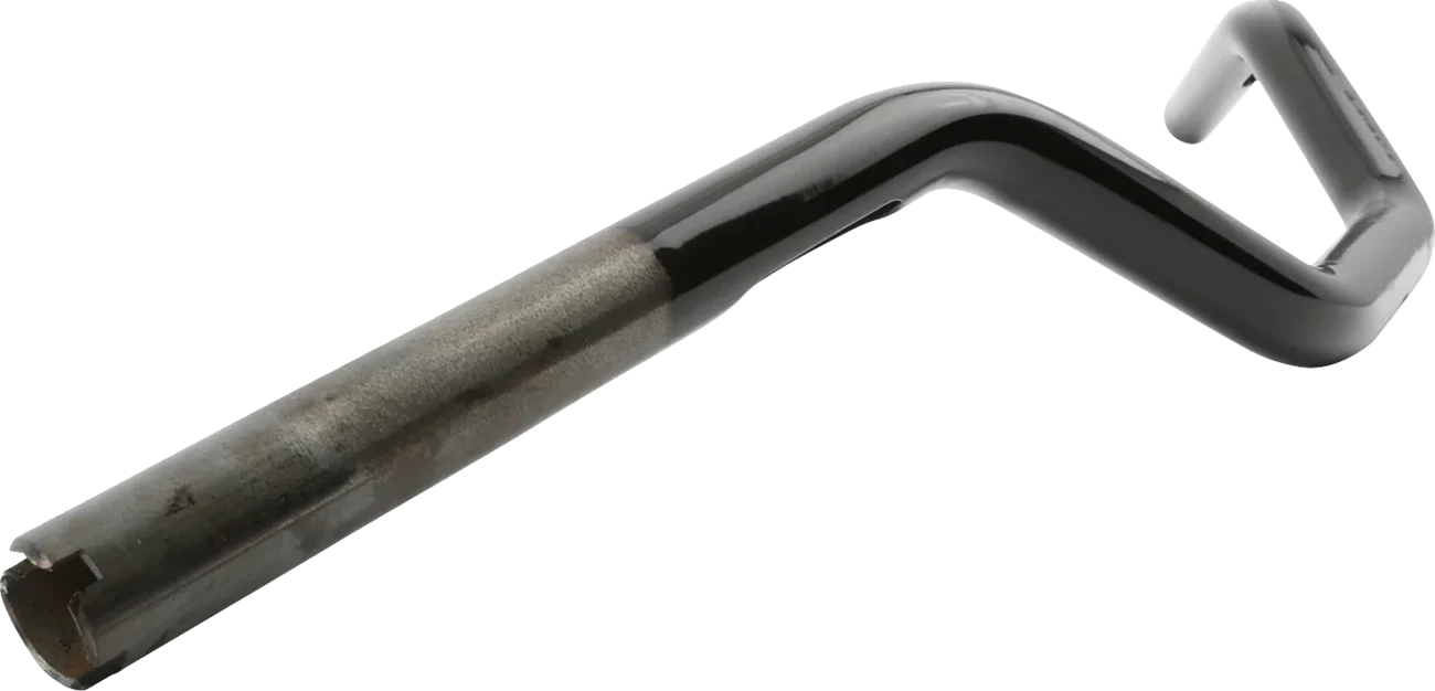 THRASHIN SUPPLY CO. Handlebar - Mid Bend - Black TSC-2804-1 - Image 2