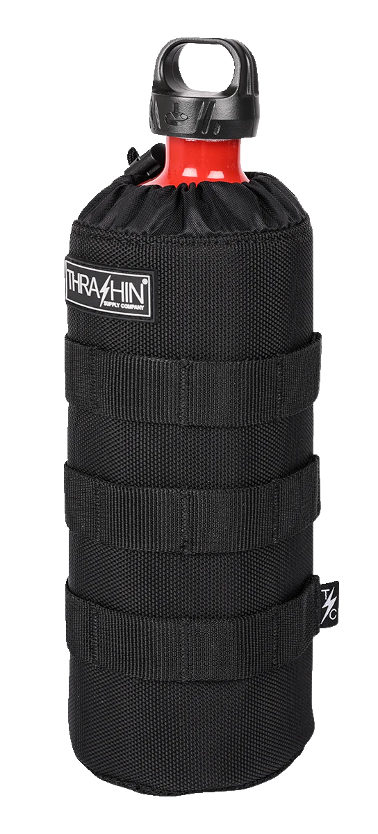 THRASHIN SUPPLY CO. Holster Molle Bottle - Black TSB-00-13 - Image 6