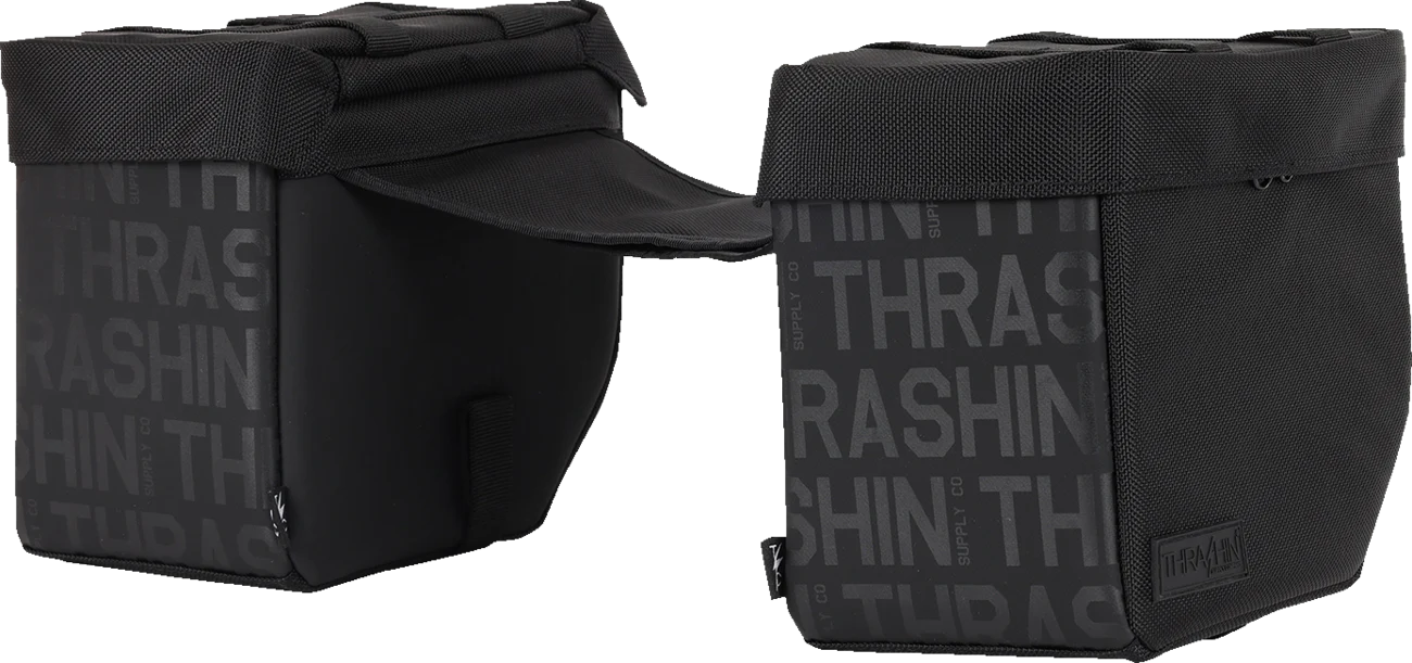 THRASHIN SUPPLY CO. Mini Essential Saddlebags - 8 Liter TSB-0019 - Image 4