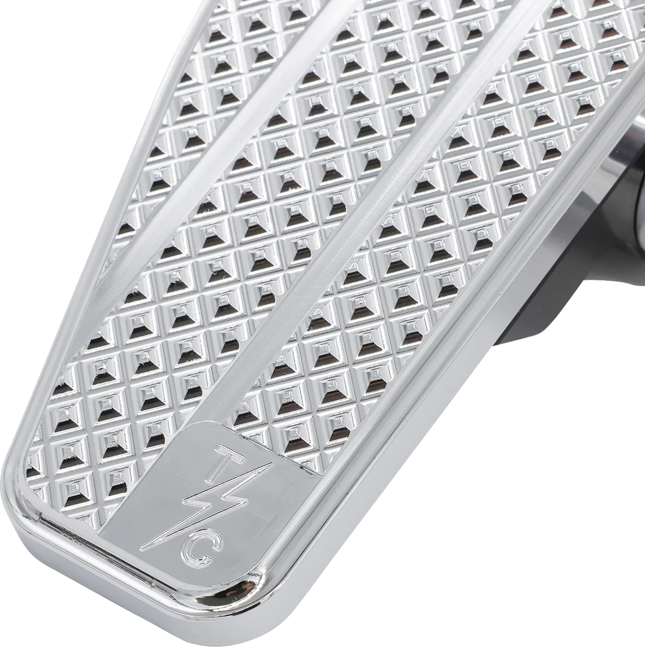 THRASHIN SUPPLY CO. Mini Floorboards - Chrome TSC-2030-3 - Image 2