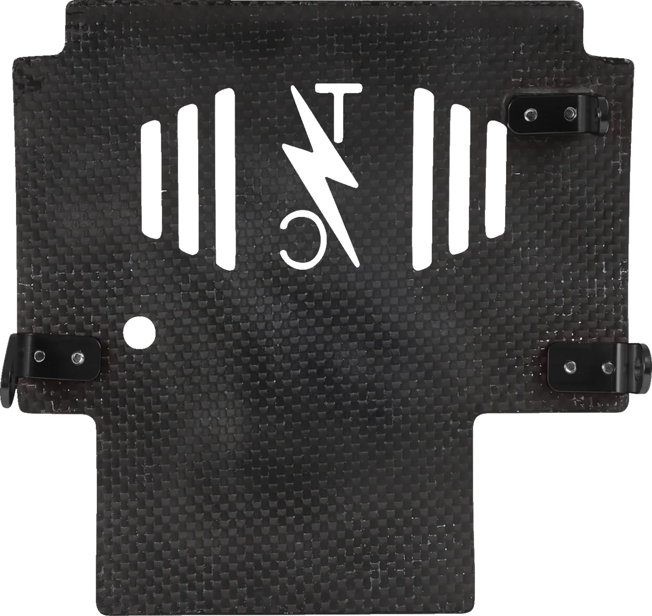THRASHIN SUPPLY CO. Skid Plate - Carbon Fiber/Forged - With Black Brackets - FLHX/FLTRX TSC-3035-1 - Image 7