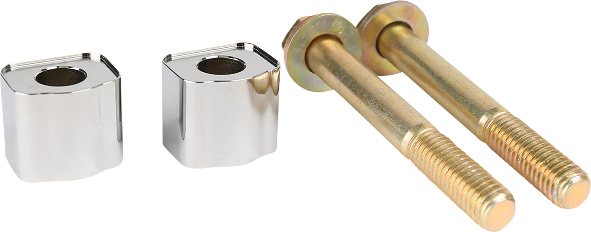 THRASHIN SUPPLY CO. Spacers - Riser - 1" - Chrome TSC-9801-3 - Image 3