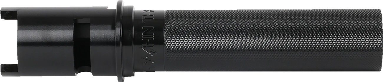 THRASHIN SUPPLY CO. Throttle Tube - Knurled - 1" - Gen 2 TBW - Black TSC-2806-1 - Image 3