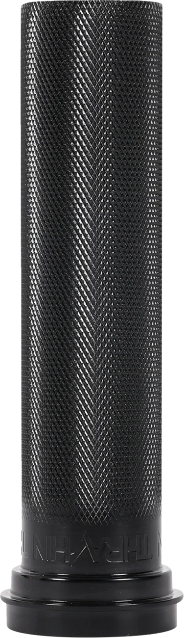 THRASHIN SUPPLY CO. Throttle Tube - Knurled - 1" - TBW - Black TSC-2704-1 - Image 4