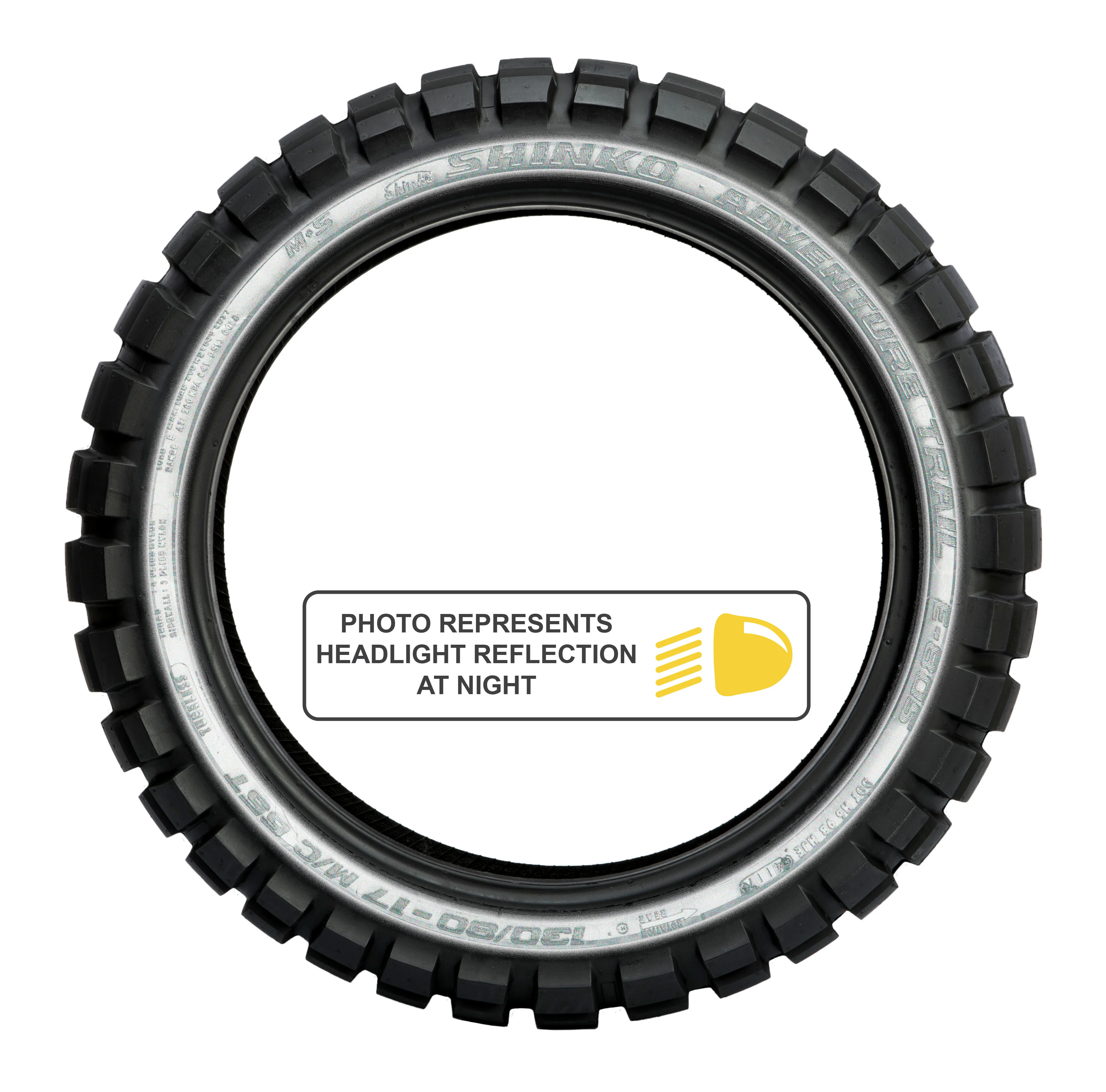 Shinko - 805 Dual Sport Rear Tire 130/80 17 65t Bias Tl - Image 7