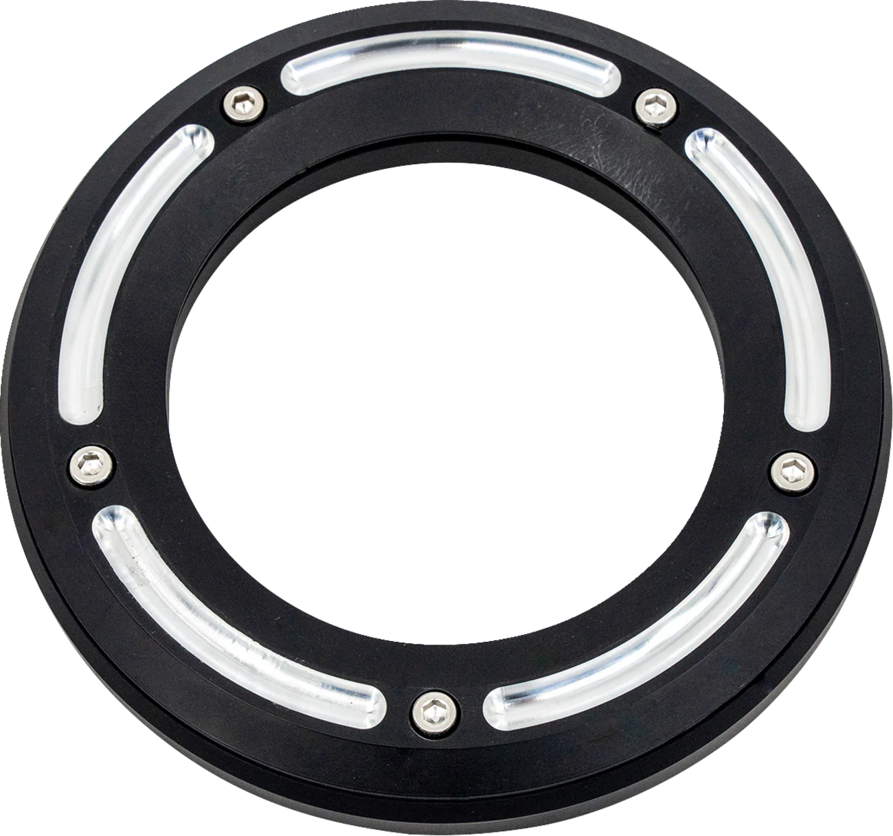TRASK Assault Derby Cover with Window - Reverse Cut - Softail TM-0042RC