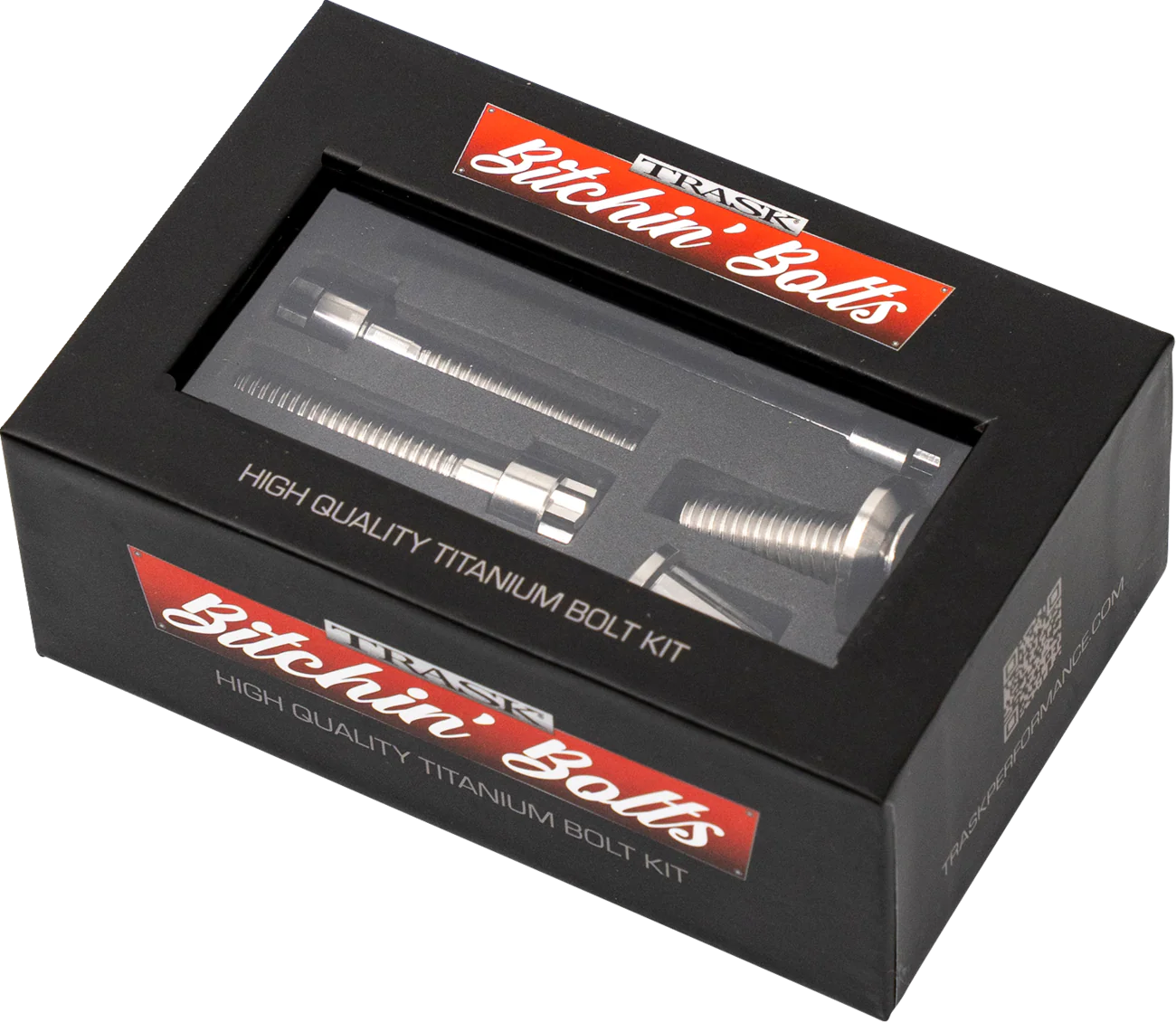 TRASK Bitchin' Bolts Hardware Kit - Titanium - M8 - Coil and Horn TM-1050-J