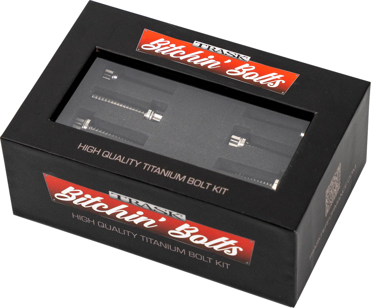 TRASK Bitchin' Bolts Hardware Kit - Titanium - M8 - Lifter Block TM-1050-B