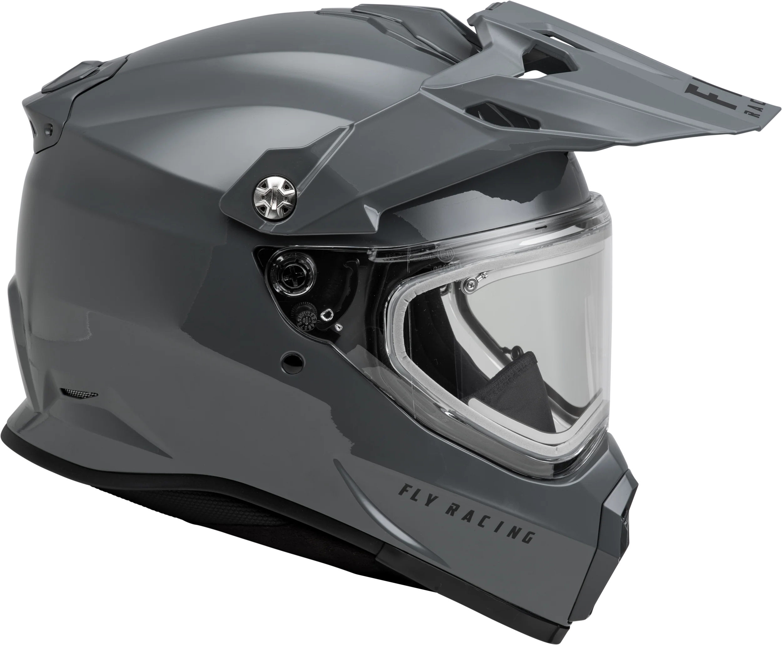 Trekker Cw Solid Helmet Elec Shld Grey 2x - Image 4