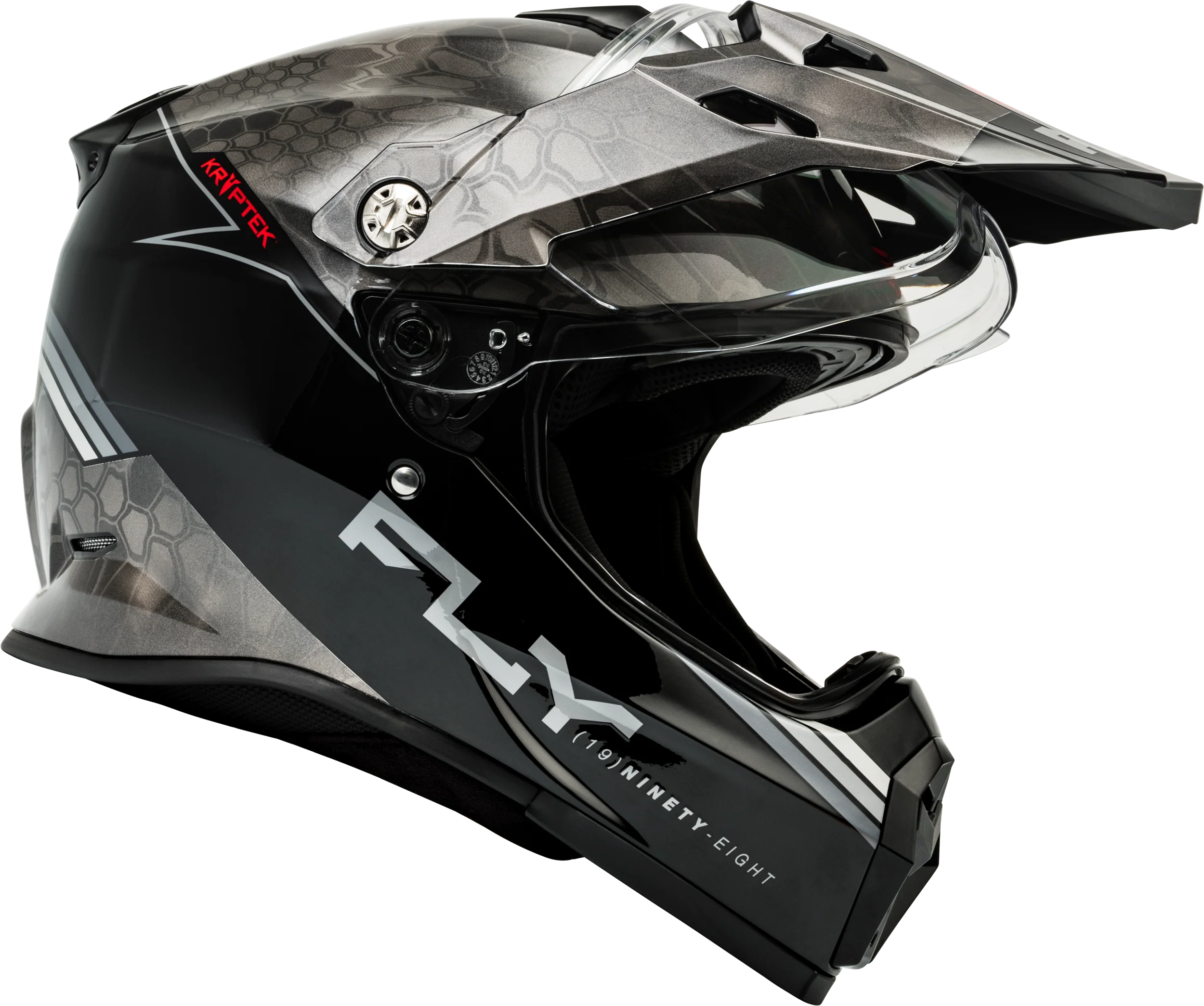 Trekker Kryptek Conceal Helmet Black/Grey/White Lg - Image 5