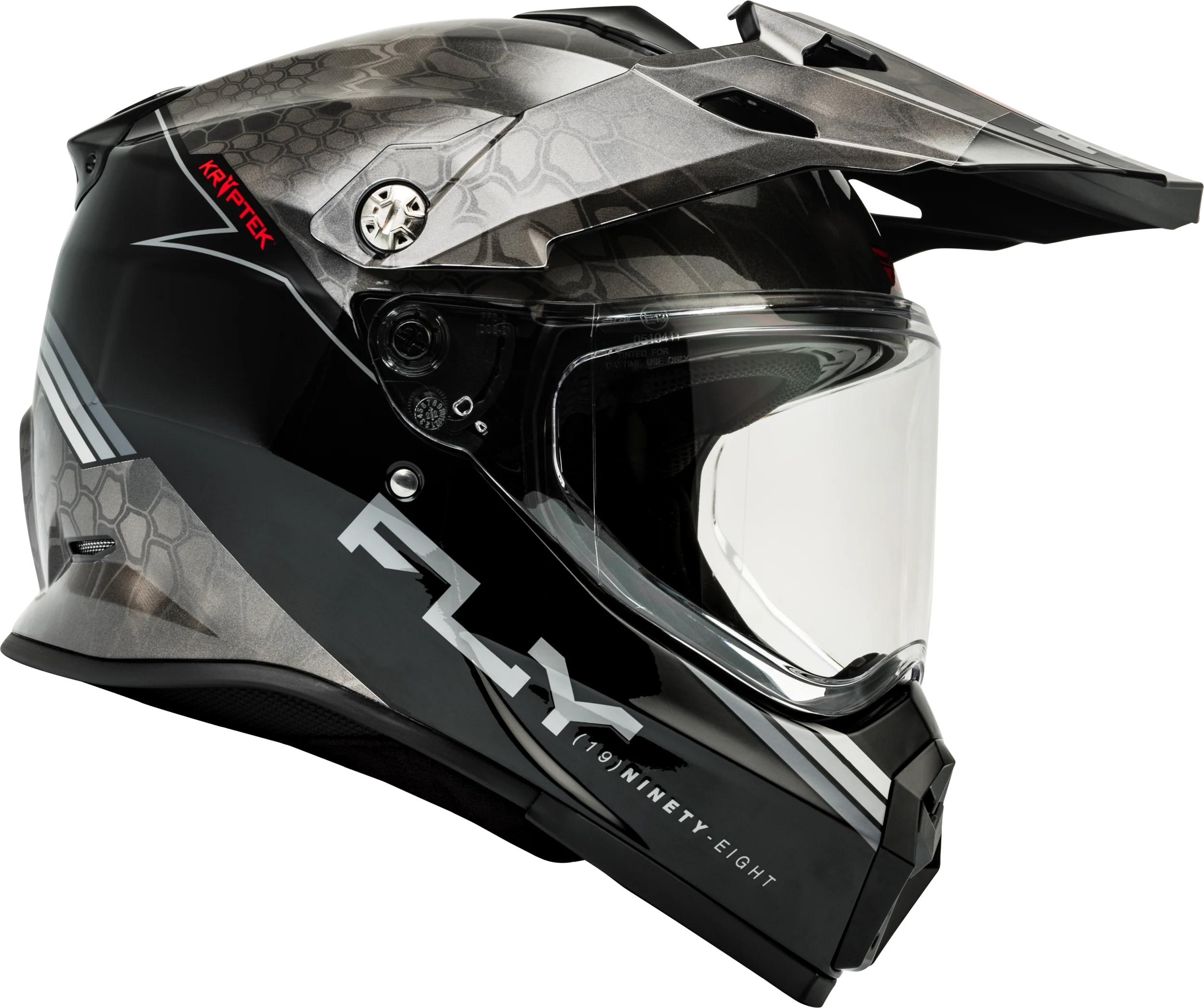 Trekker Kryptek Conceal Helmet Black/Grey/White Sm - Image 4