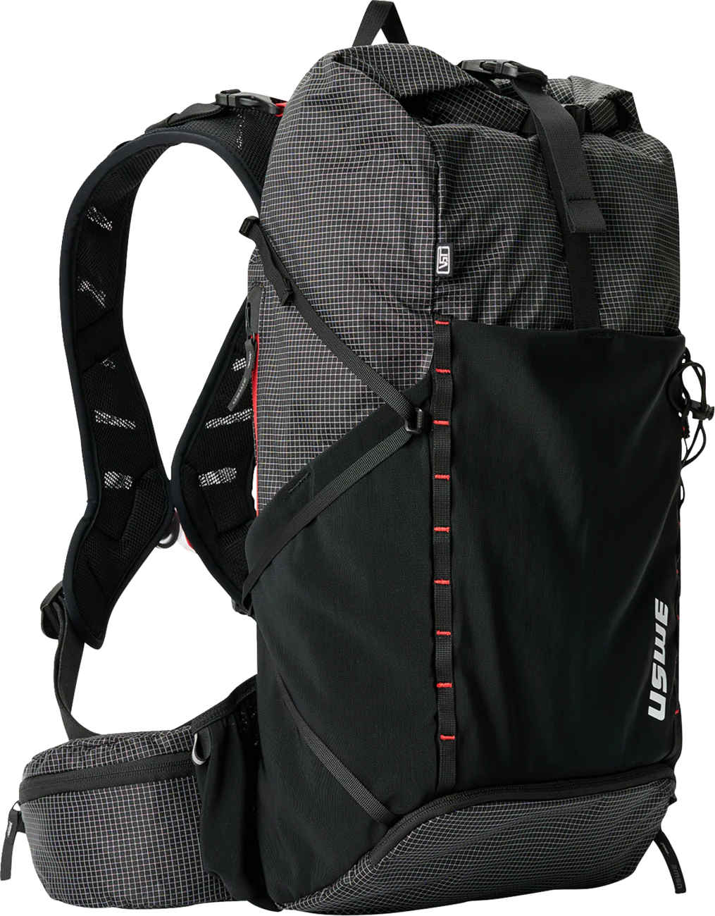 USWE Daypack - Rolltop - 18 Liter - Black 5218081001