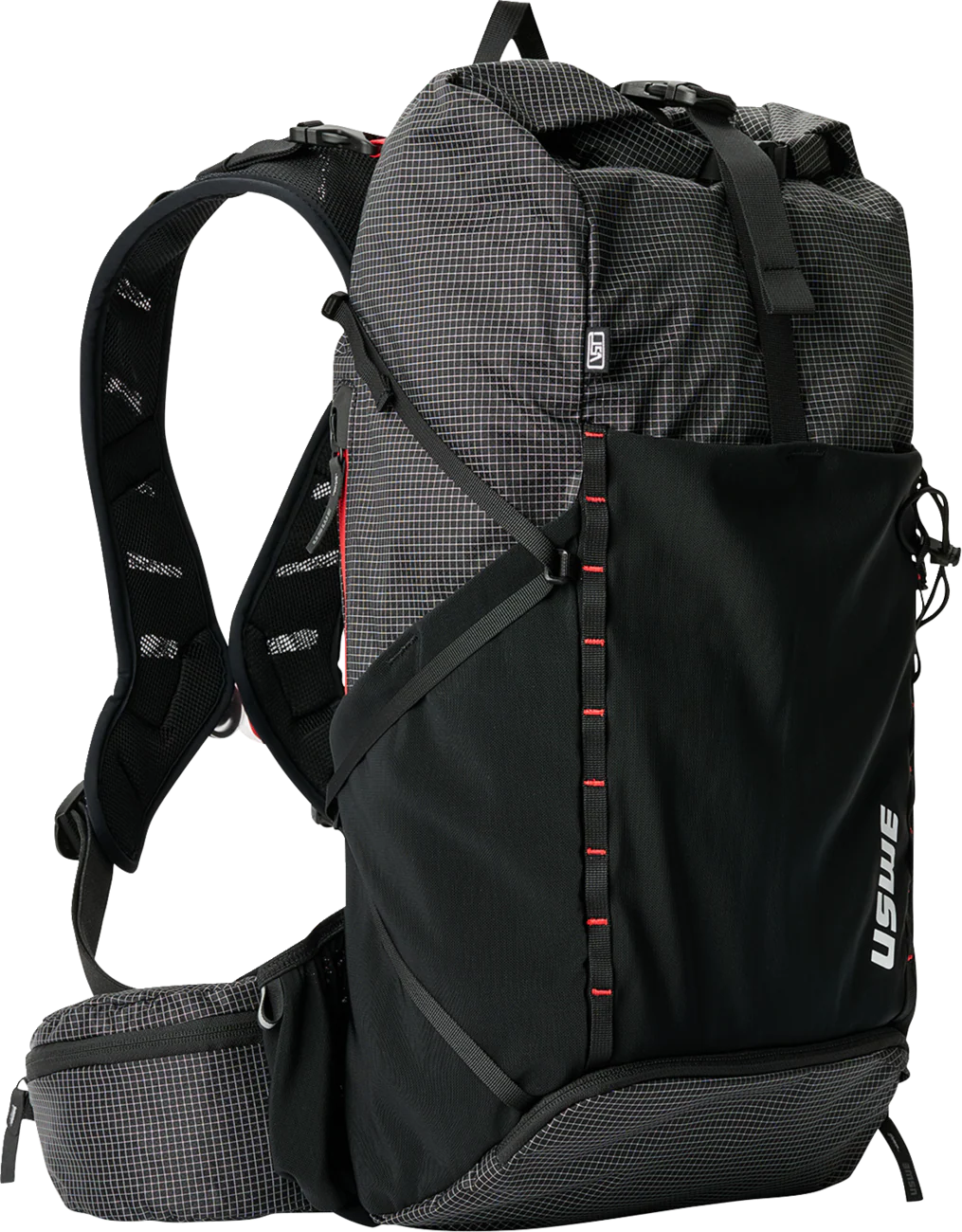 USWE Daypack - Rolltop - 30 Liter - Black 5230081001