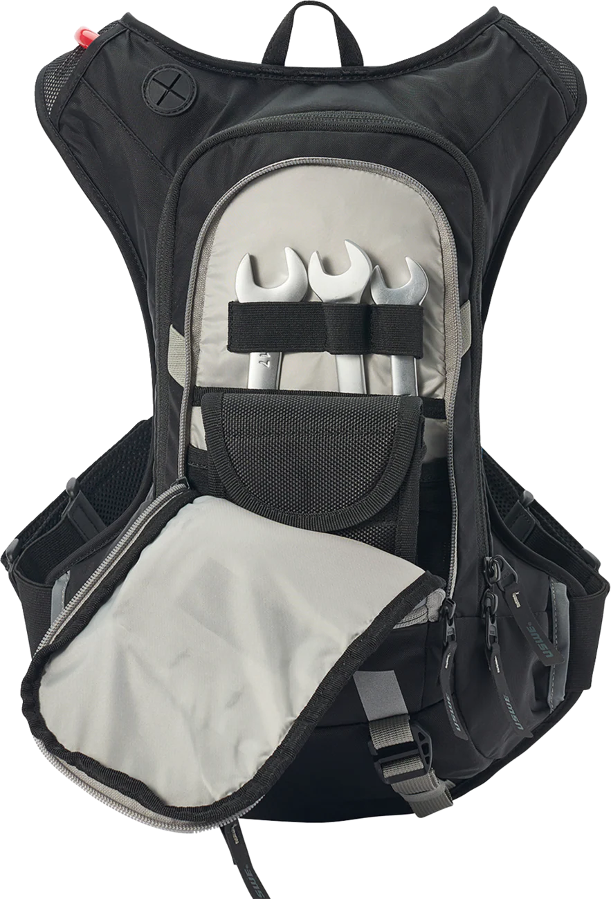 USWE Moto Hydration Pack - 12L - Carbon/Black 5212099001 - Image 3