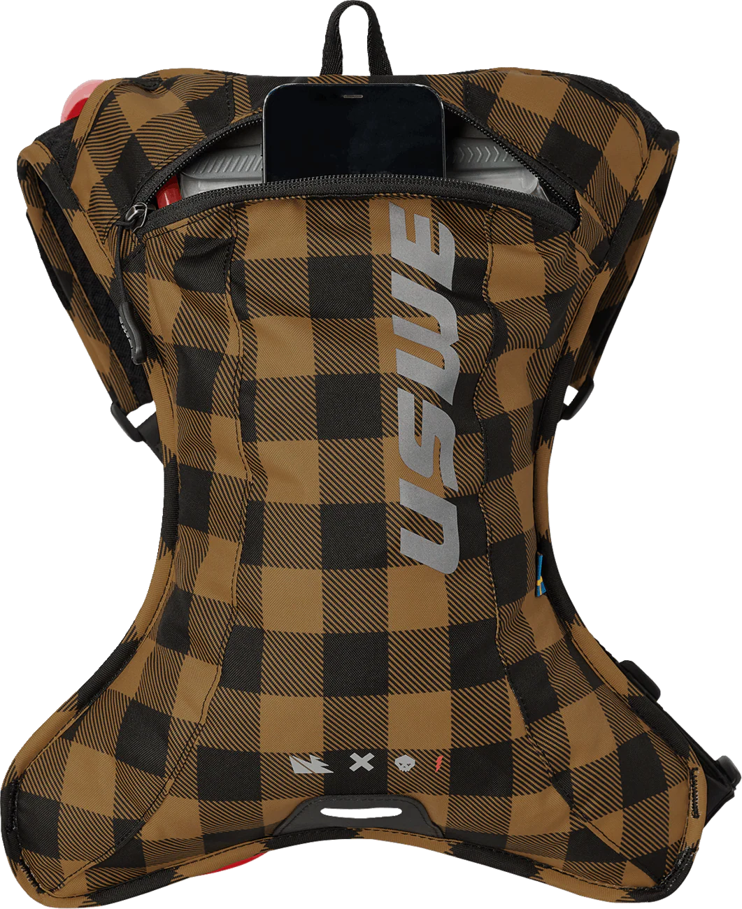USWE Outlander Hydration Pack - 2L - Flannel Bronze/Black 202076049 - Image 3