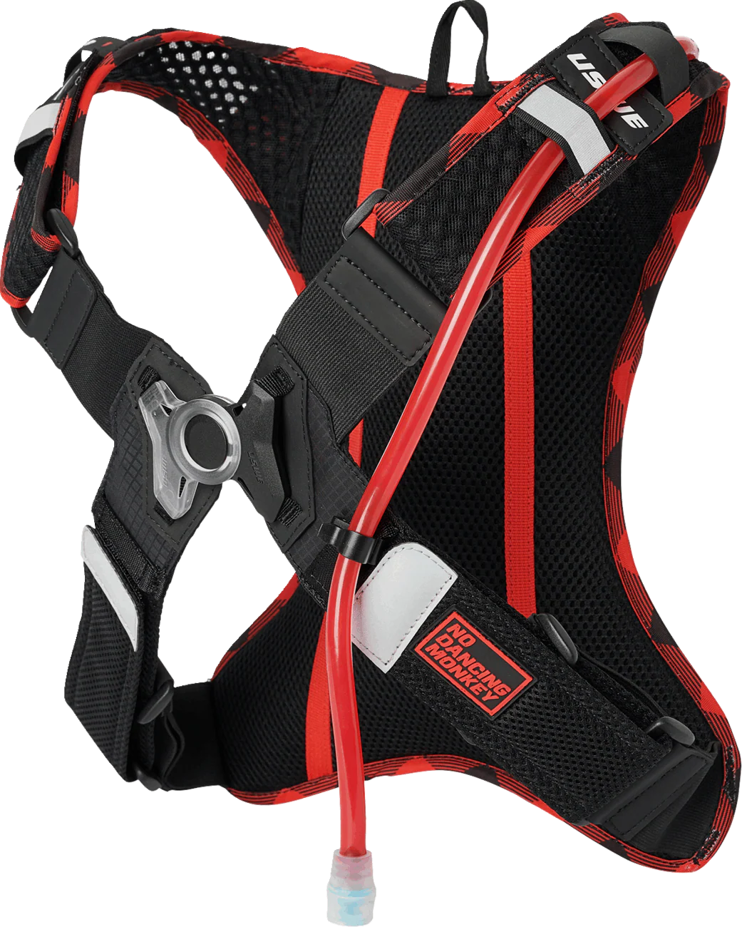 USWE Outlander Hydration Pack - 2L - Flannel Red/Black 202076048 - Image 2
