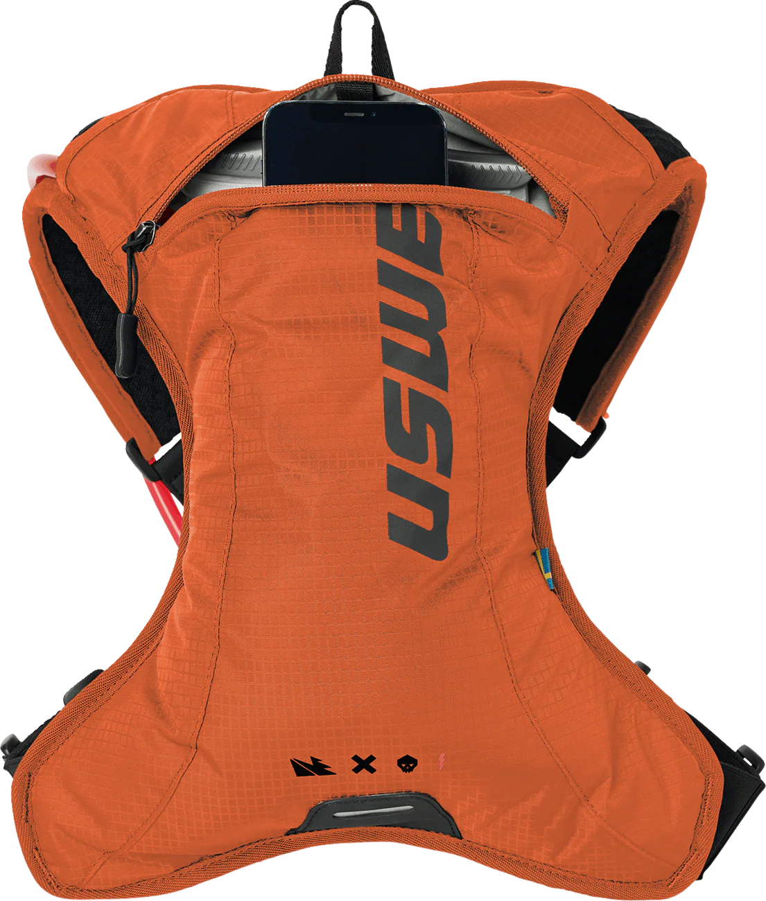USWE Outlander Hydration Pack - 2L - Recycled Orange 202076006 - Image 3