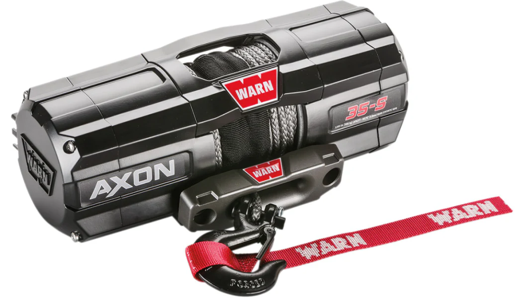 WARN AXON 35-S Winch - Synthetic Rope 101130 - Image 3