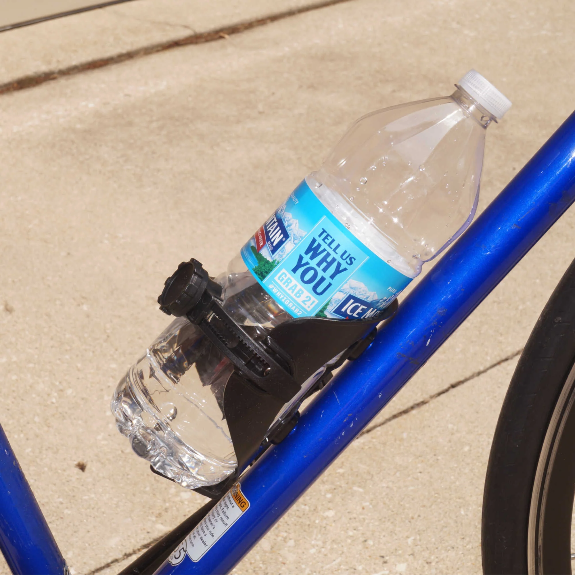 BiKASE Water Bottle Holder for Bikes , ABC Cage - Any Bottle Cage, Adjustable Water Bottle Cage for Bicycles - Image 13
