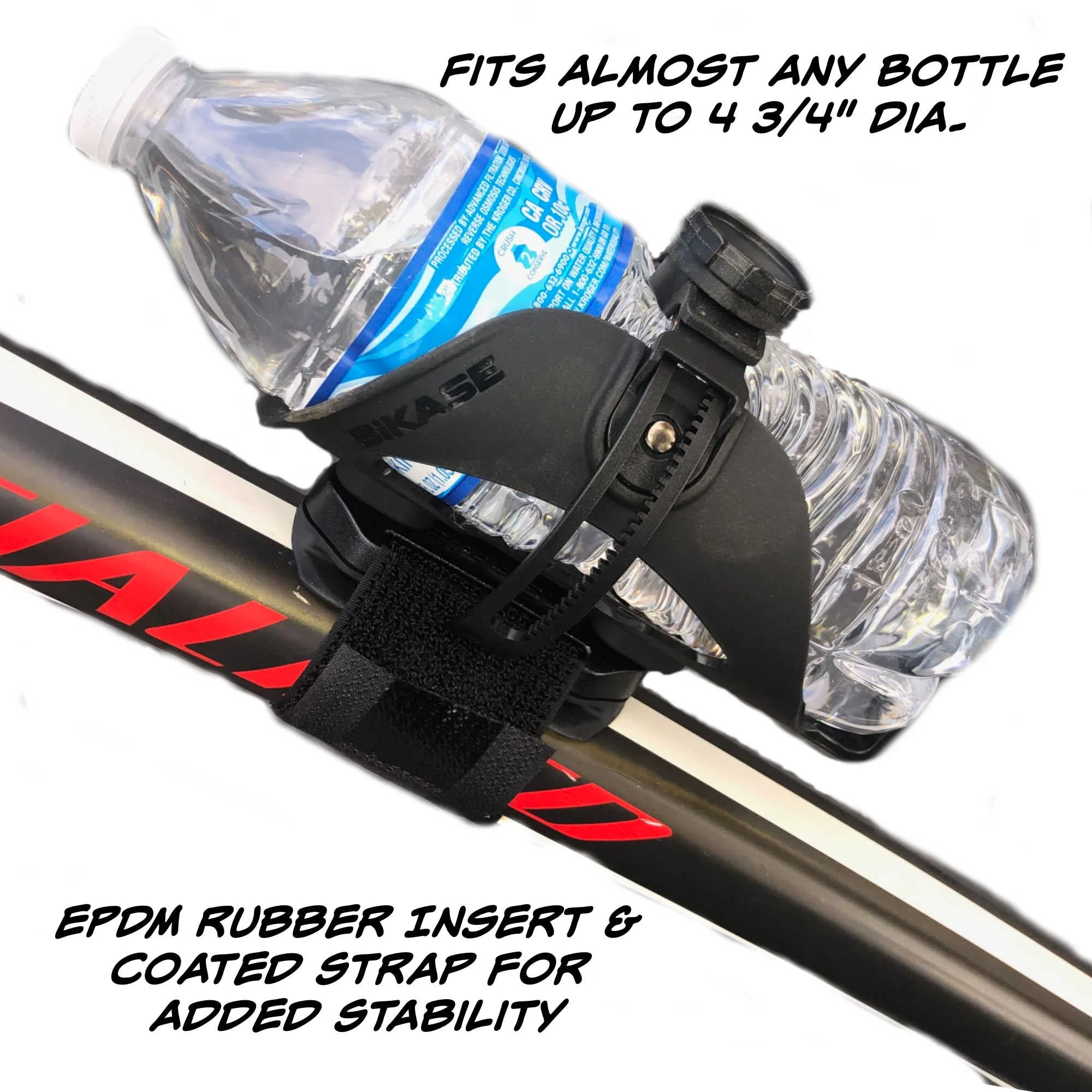 BiKASE Water Bottle Holder for Bikes , ABC Cage - Any Bottle Cage, Adjustable Water Bottle Cage for Bicycles - Image 8