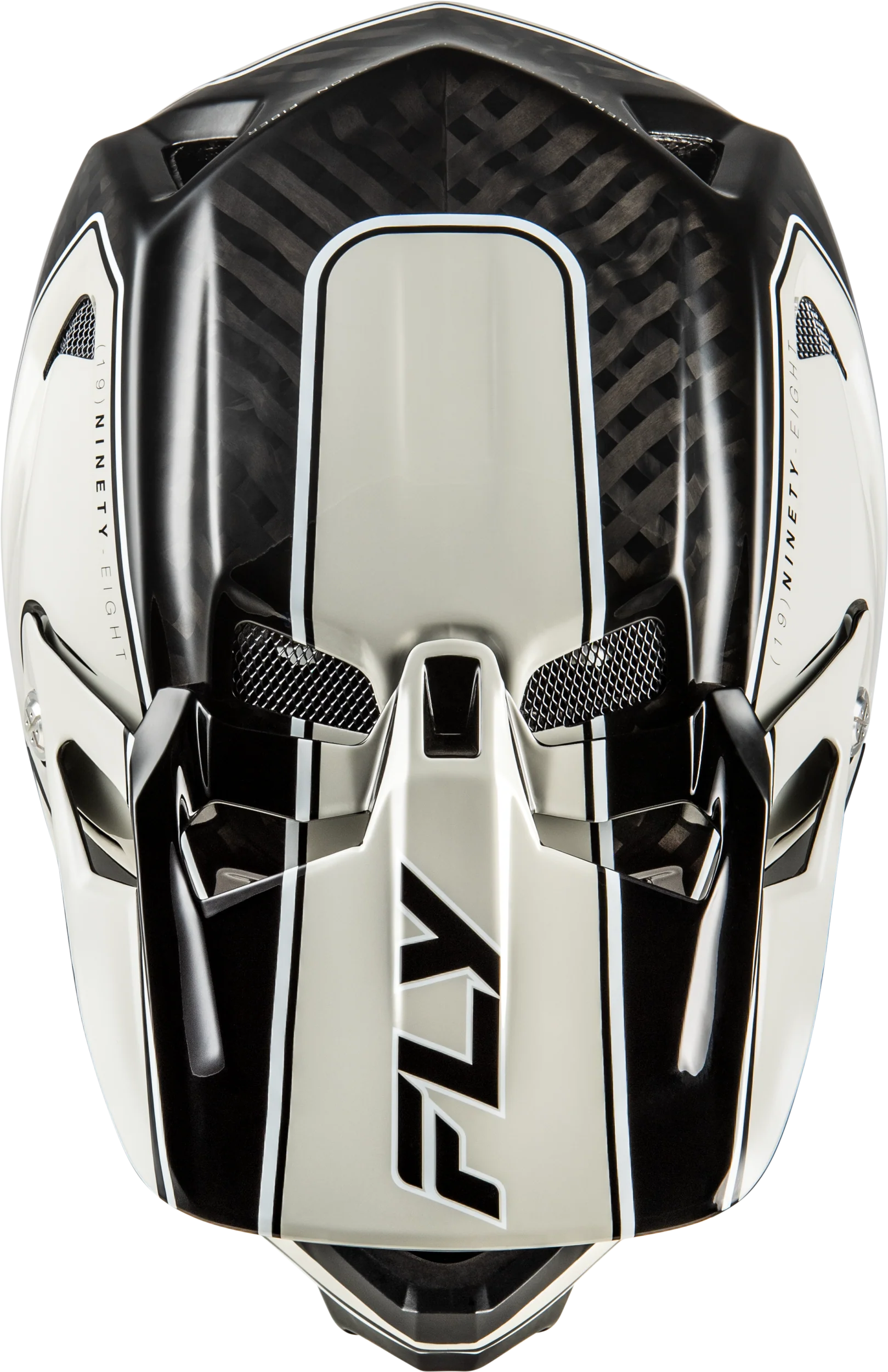 Werx R Flow Carbon Helmet Black Carbon/Grey Md - Image 3