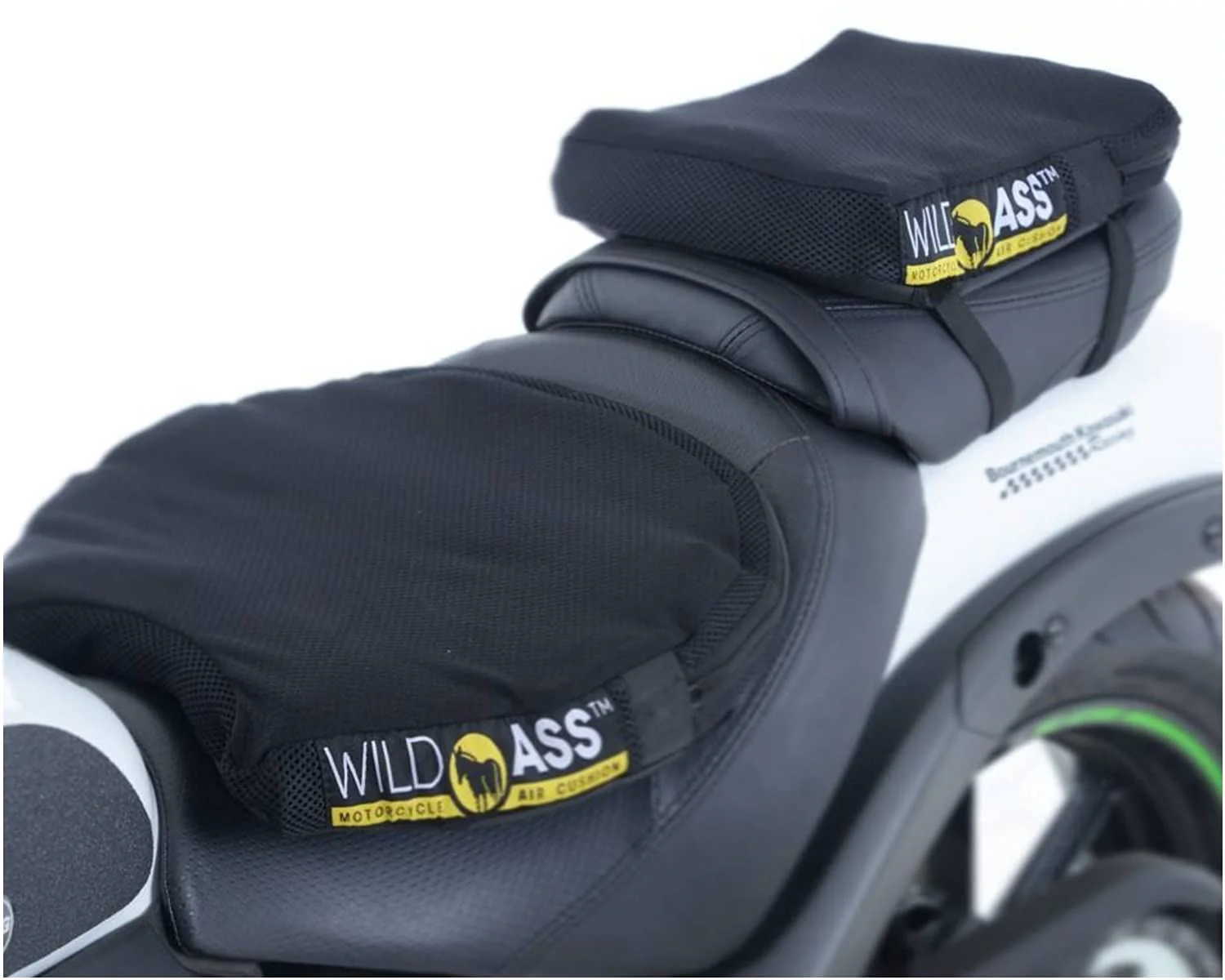 Wild Ass Smart Lite Motorcycle Seat Cushion, Black - Image 7