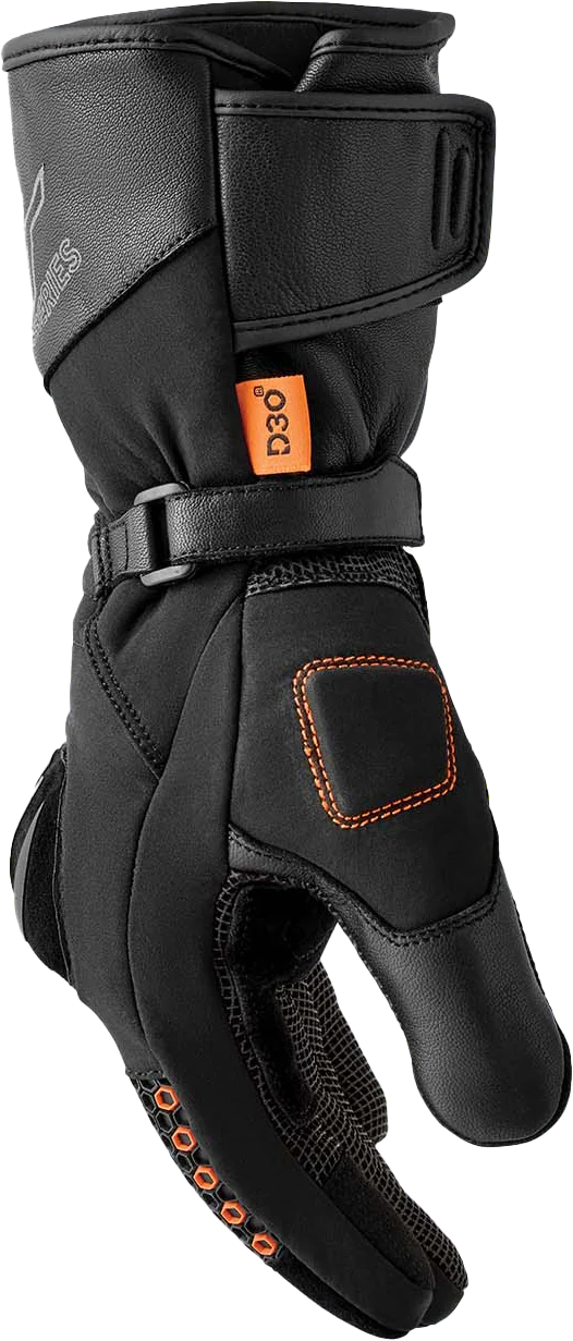 Womens Artic D3o Wp Glove Black Textile Xl - Image 8