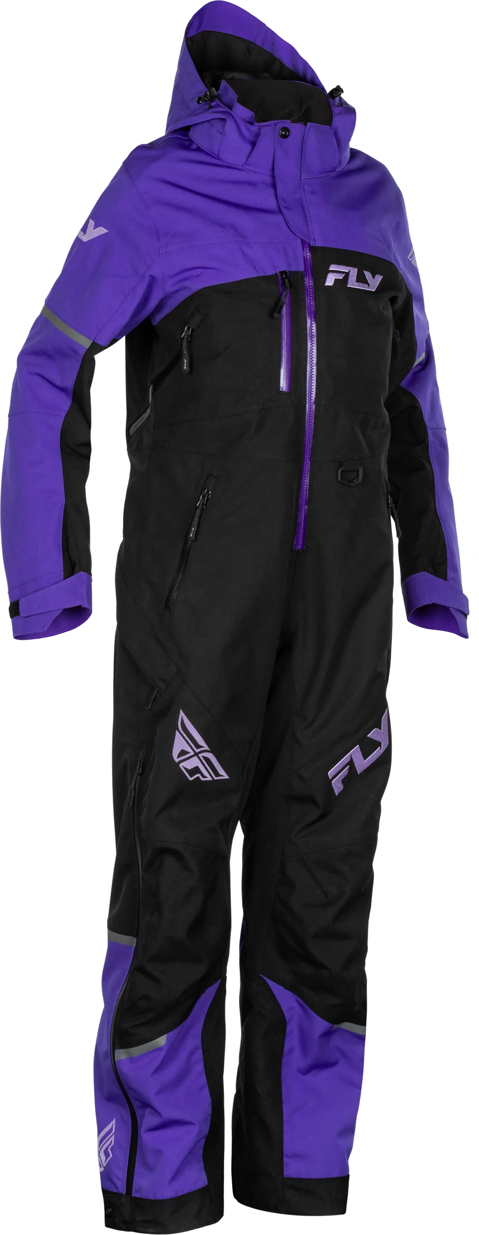 Fly Racing - Women's Cobalt Shell Monosuit Purple/Black 2x