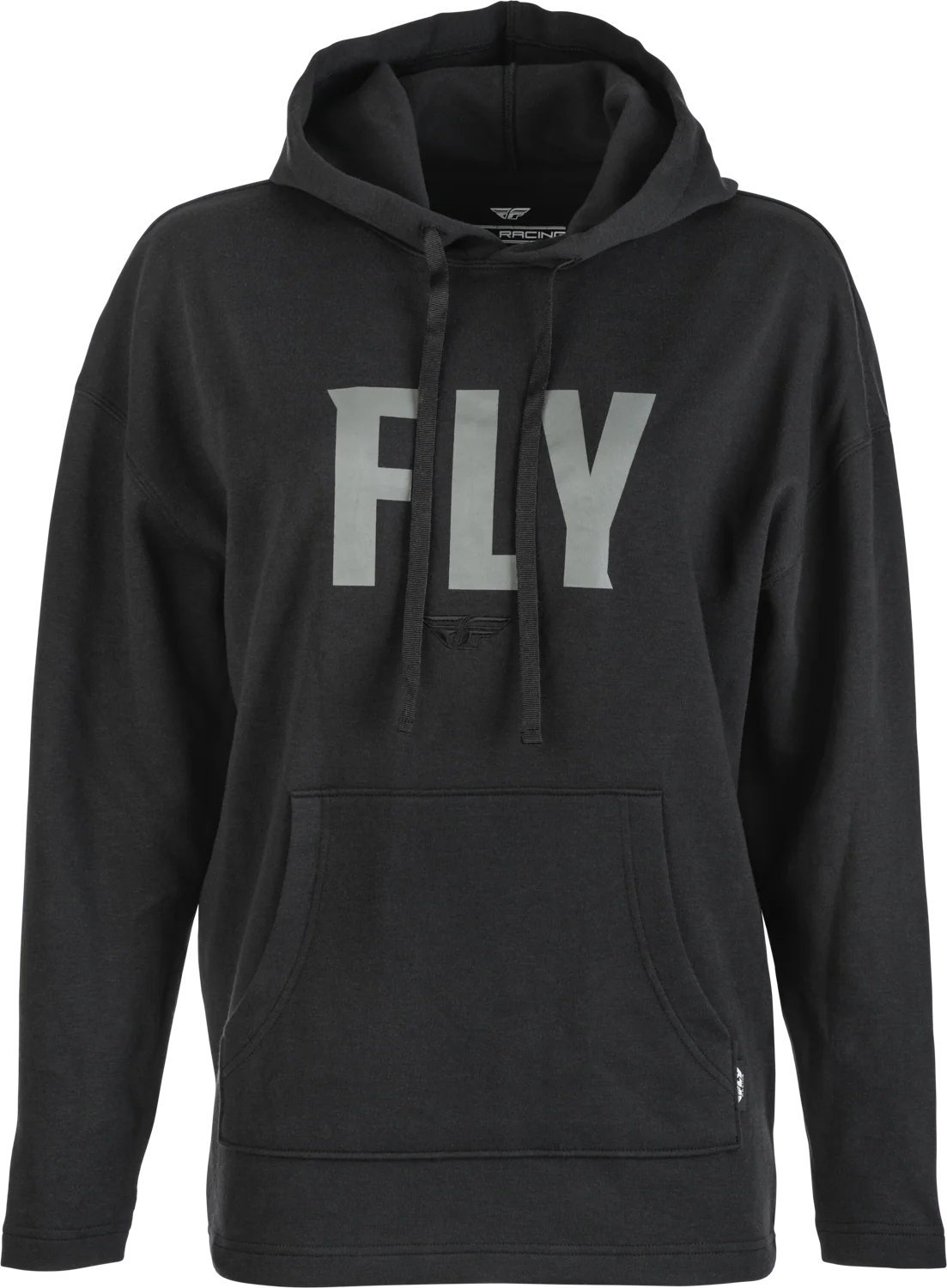 Women's Fly Weekender Hoodie Black/Grey Md