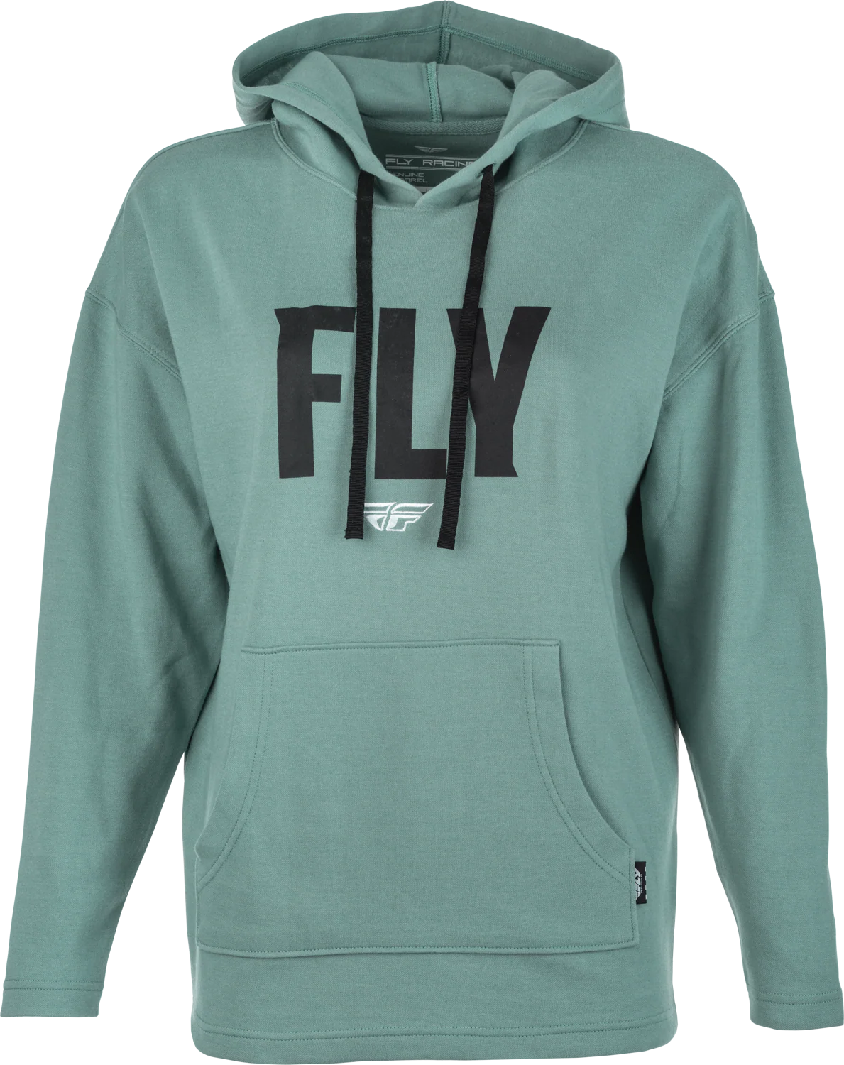 Women's Fly Weekender Hoodie Sage/Black Sm