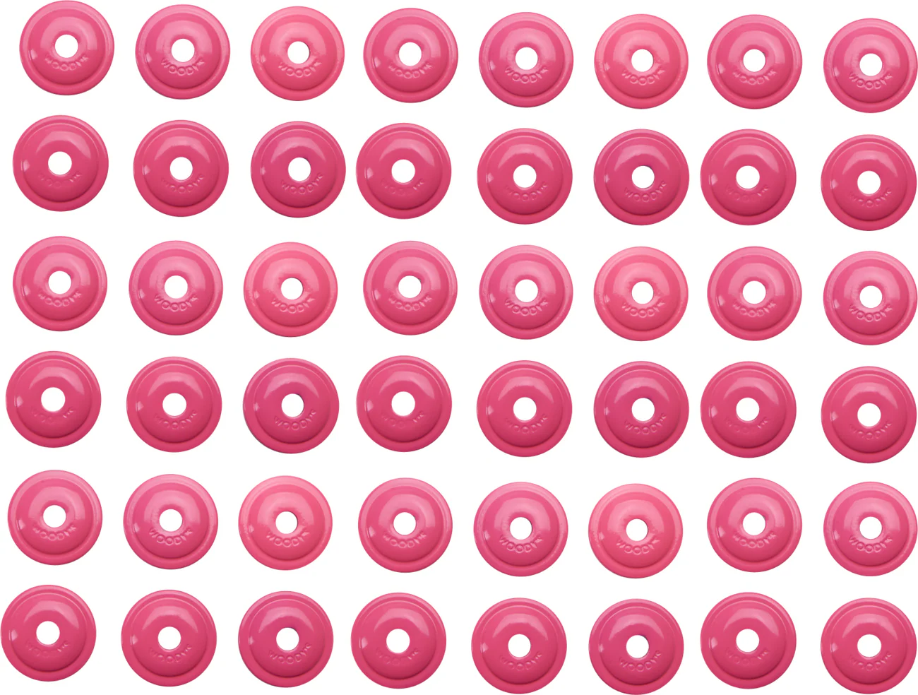 WOODY'S Support Plates - Pink - 48 Pack AWA- 3820