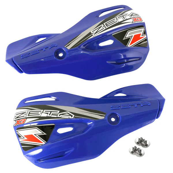Zeta X3 Handguard Shield Blue