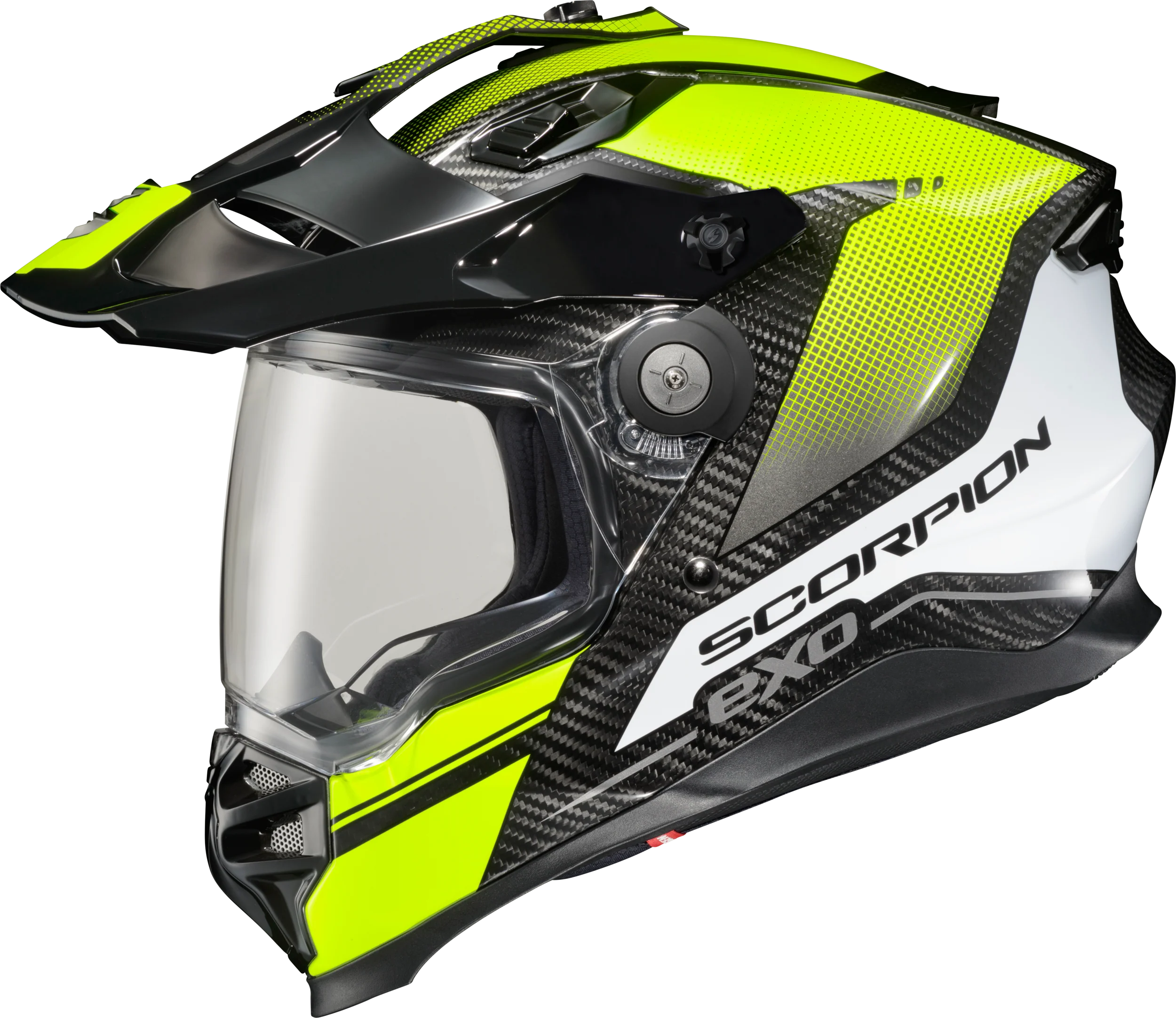 Scorpion - XT9000 Carbon Full Face Helmet Trailhead Hi Vis 2x - Image 2