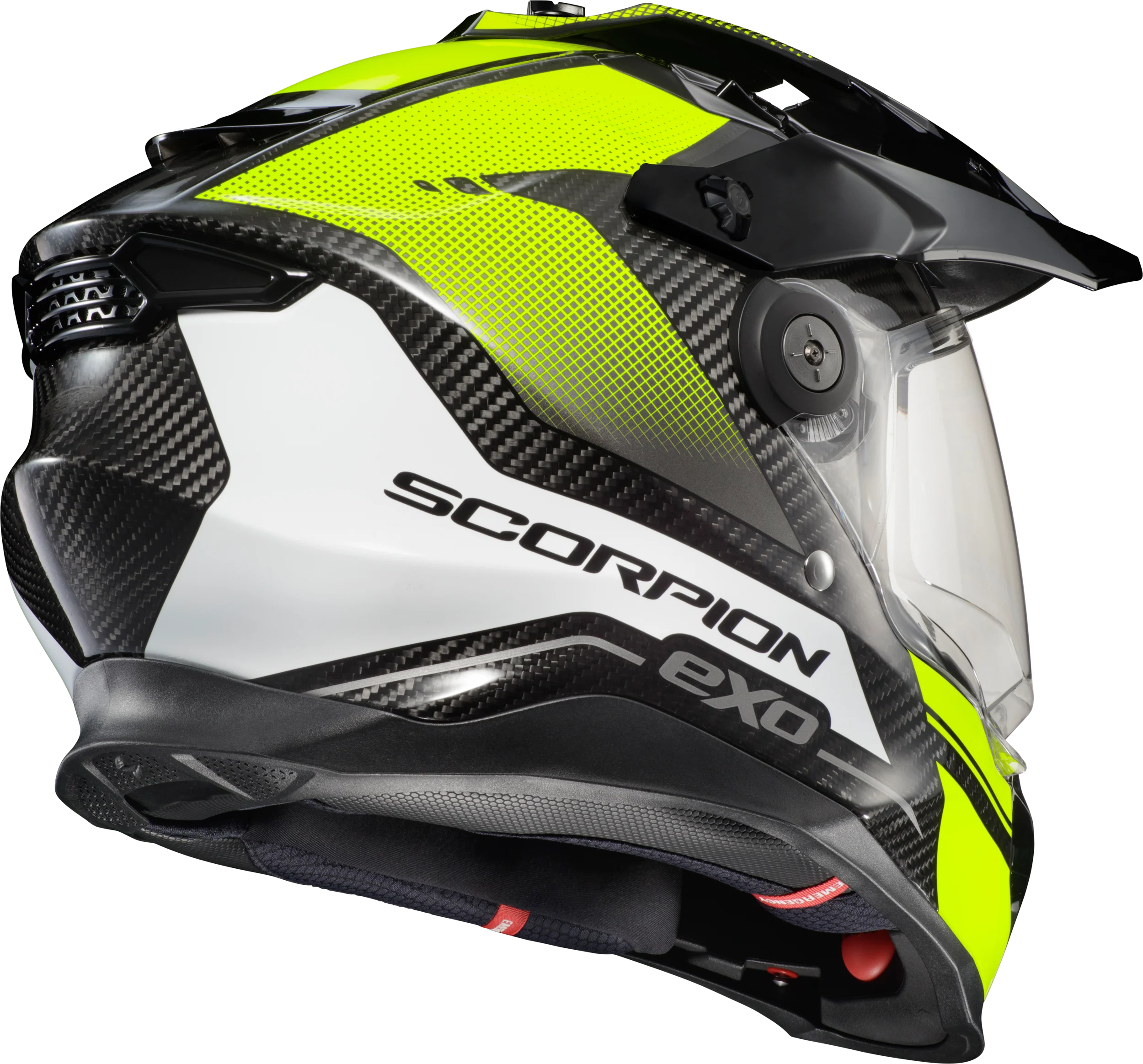 Scorpion - XT9000 Carbon Full Face Helmet Trailhead Hi Vis Md - Image 3