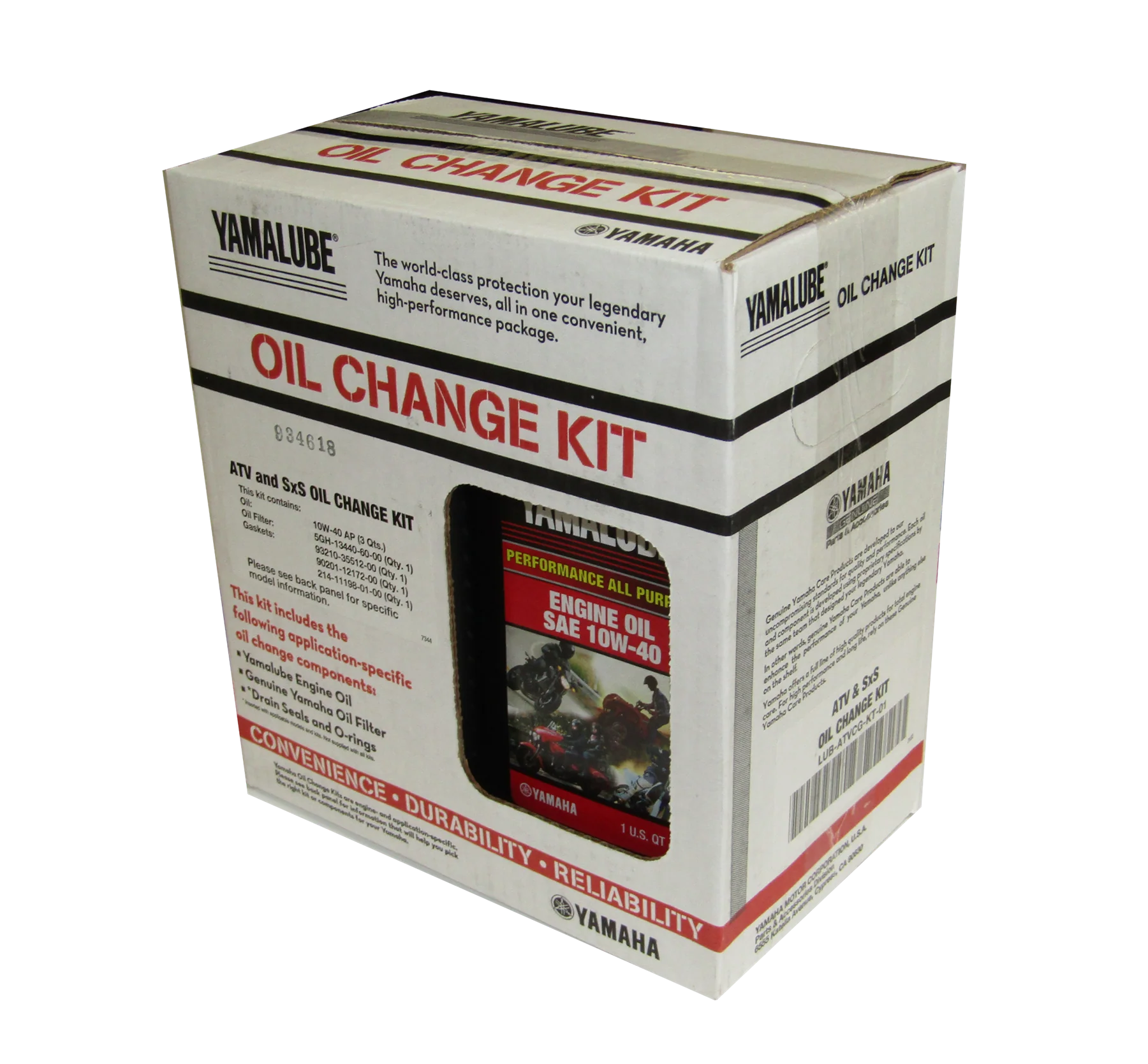 Yamalube - Atv Sxs Oil Change Kit 1 Kt (10W40 Ap Qty3) - Image 2