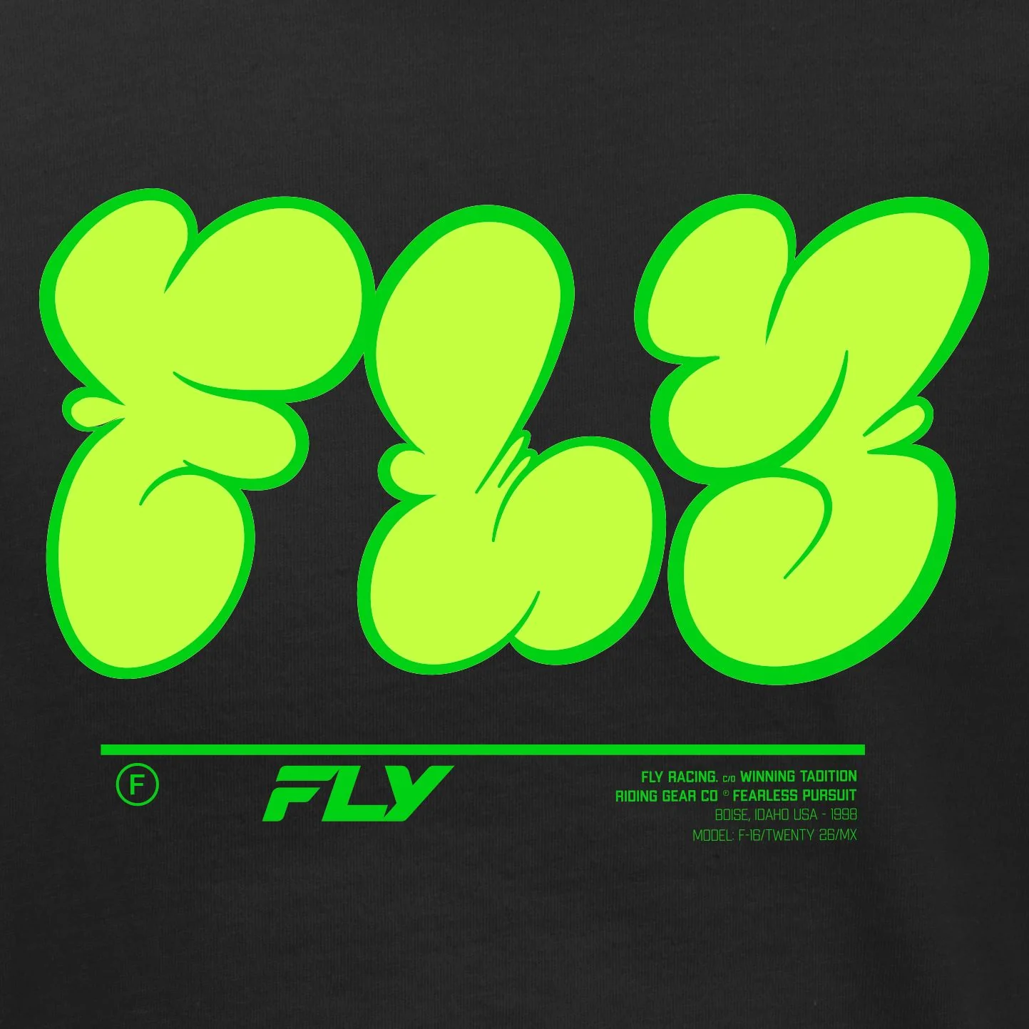 Youth Fly Graffiti Tee Shirt - Image 6