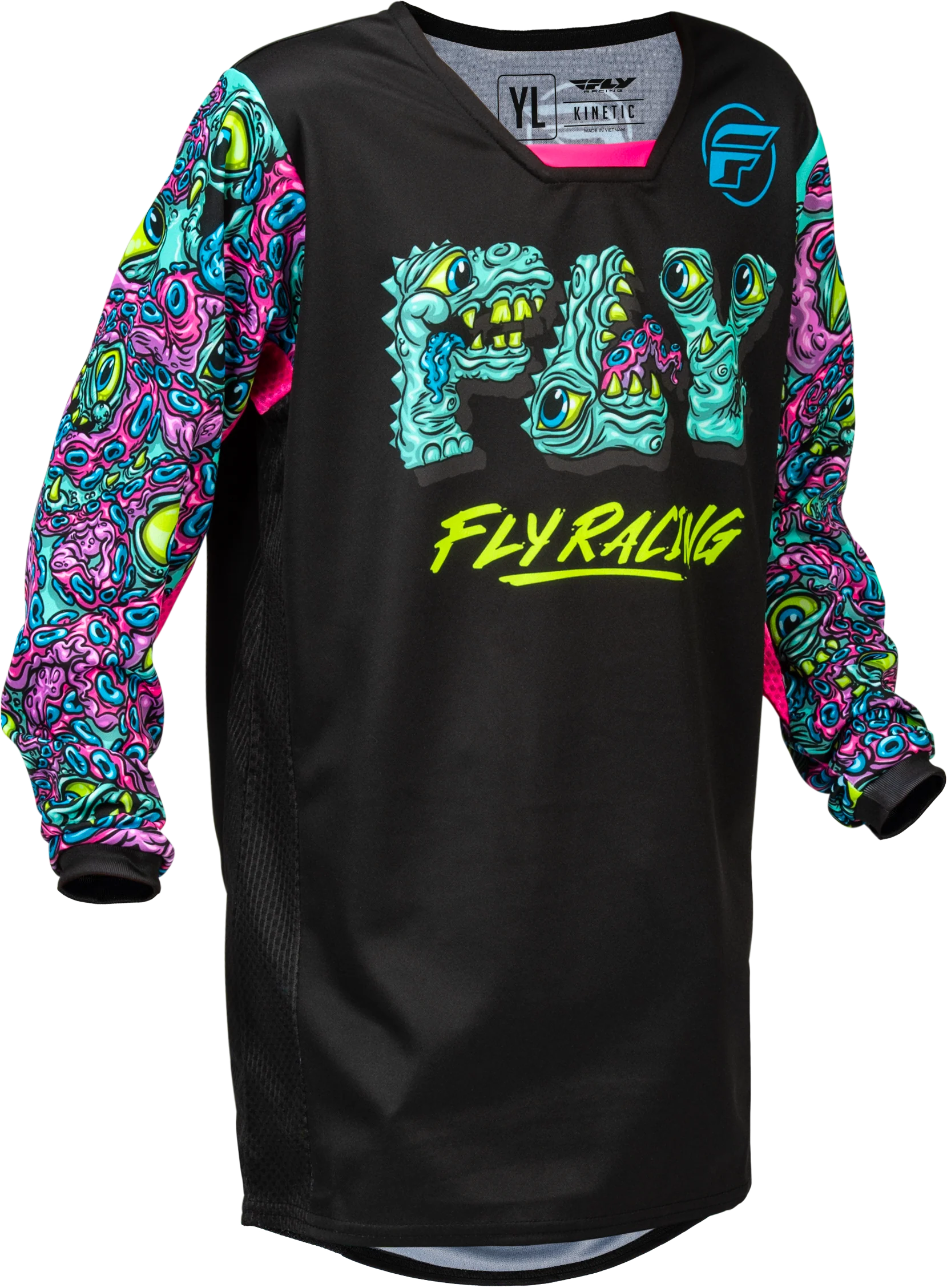 Youth Kinetic Mutant Jersey Black/Multi Yxl