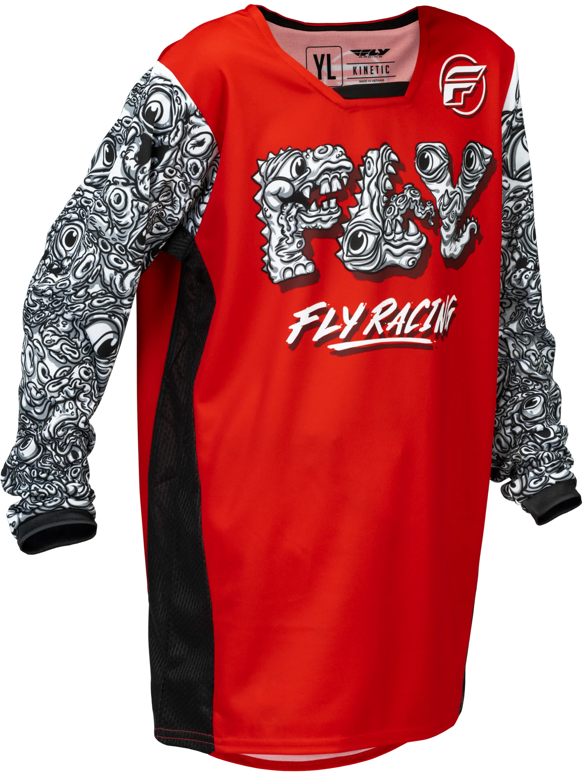 Youth Kinetic Mutant Jersey Red/White/Black Yxl