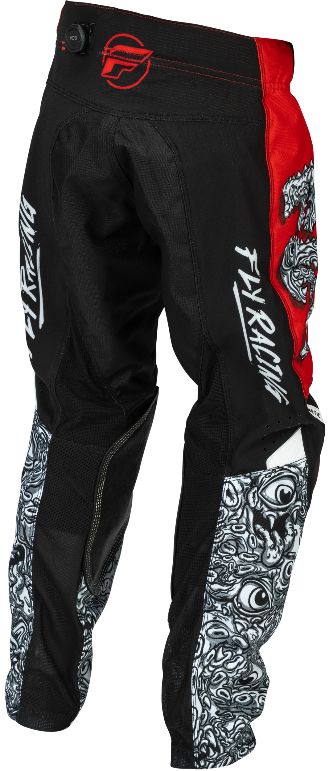 Youth Kinetic Mutant Pants Red/White/Black Sz 18 - Image 3
