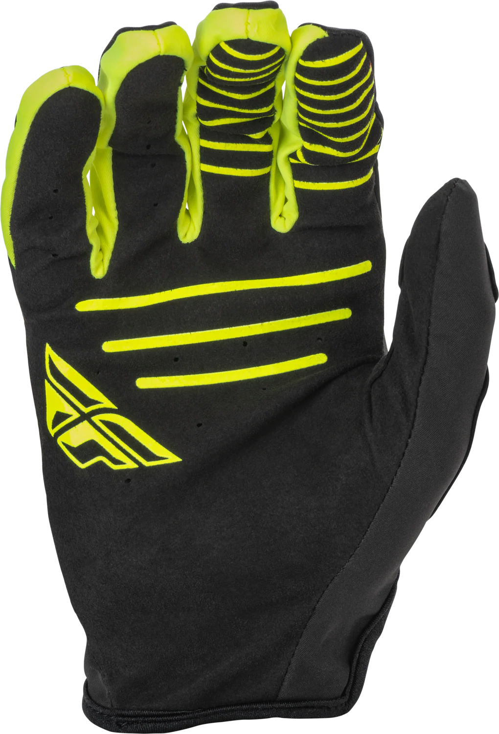 Youth Windproof Gloves Black/Hi Vis Sz 06 - Image 2