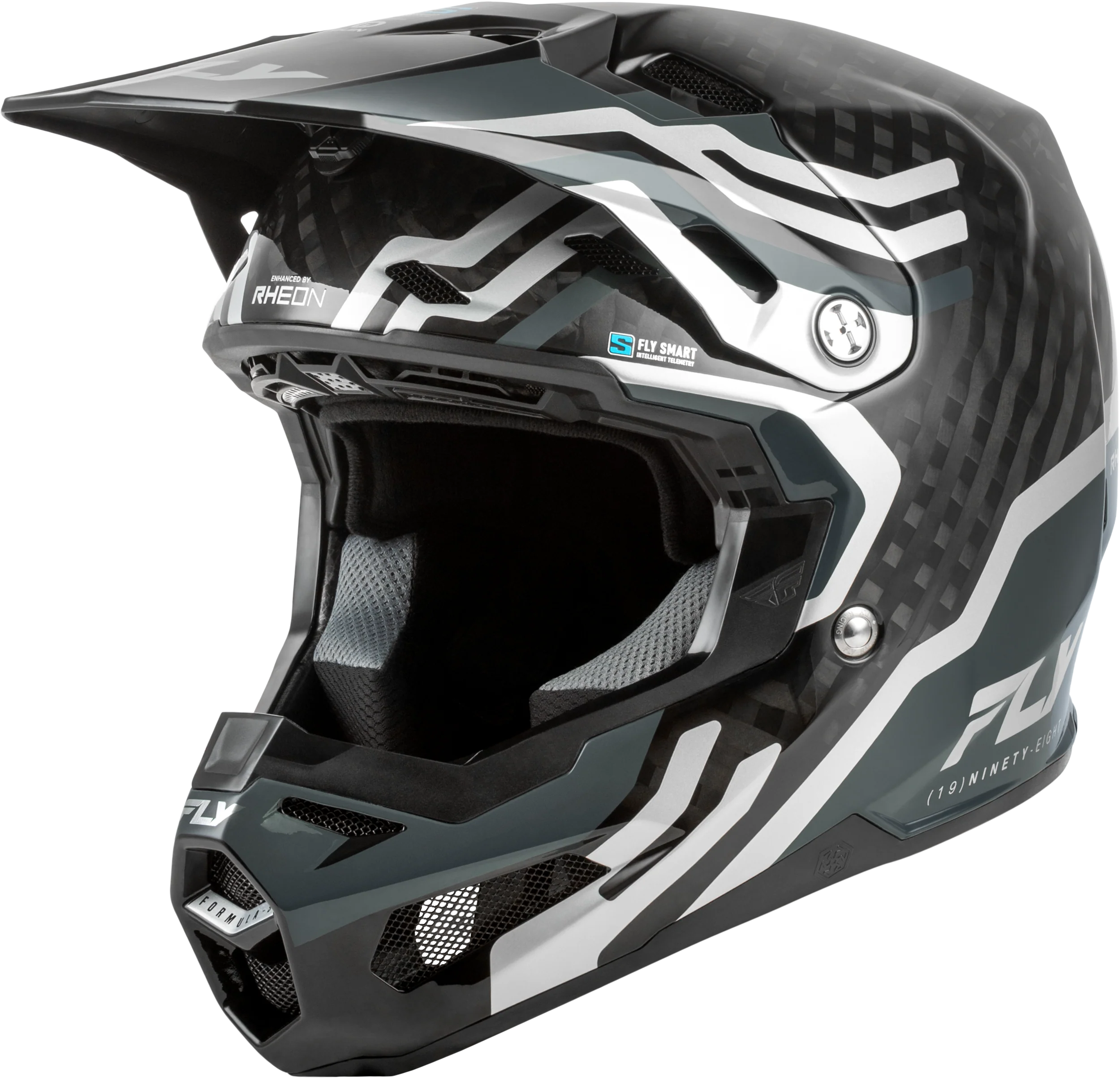 Yth Formula S Carbon Byte Hlmt Black Carbon/Grey/Silver Yl