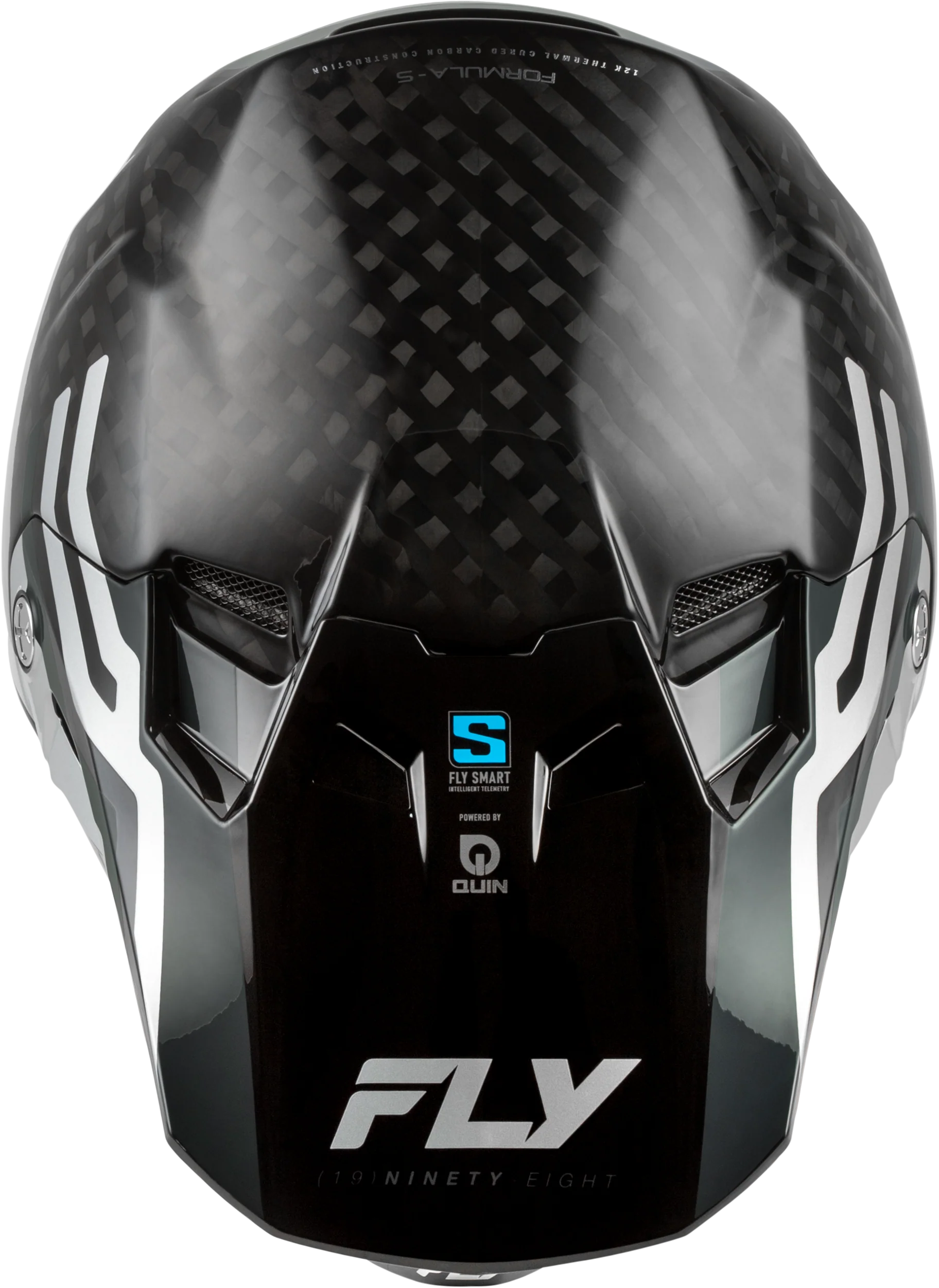 Yth Formula S Carbon Byte Hlmt Black Carbon/Grey/Silver Yl - Image 3