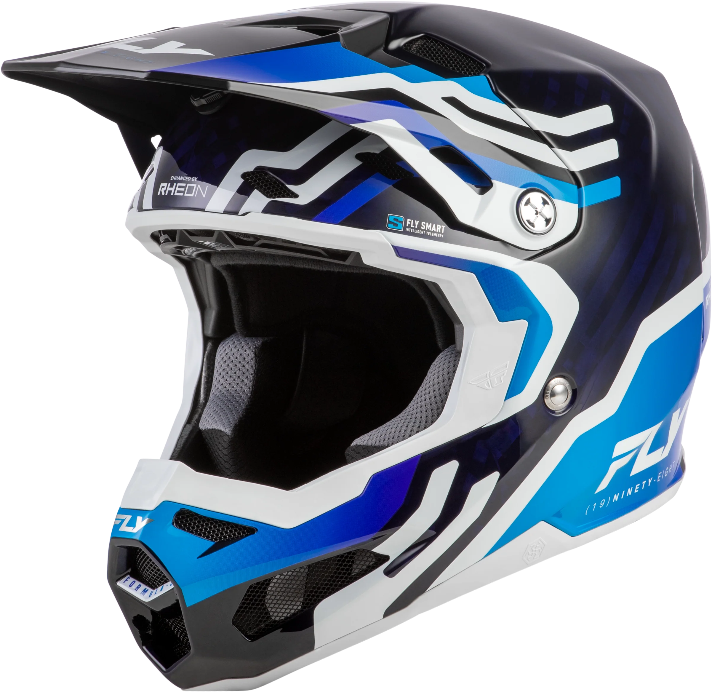 Yth Formula S Carbon Byte Hlmt Blue Carbon/Blue/White Yl