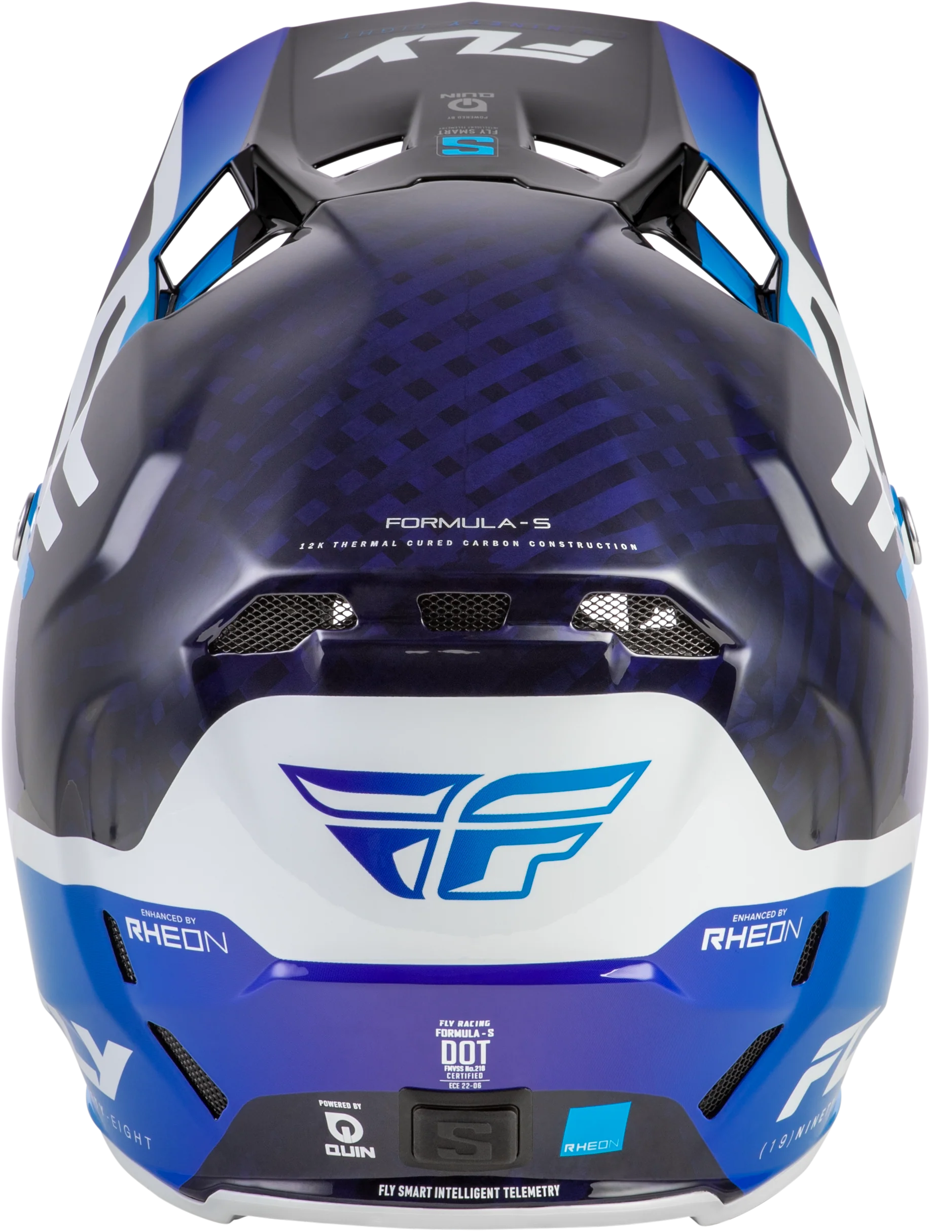 Yth Formula S Carbon Byte Hlmt Blue Carbon/Blue/White Yl - Image 2