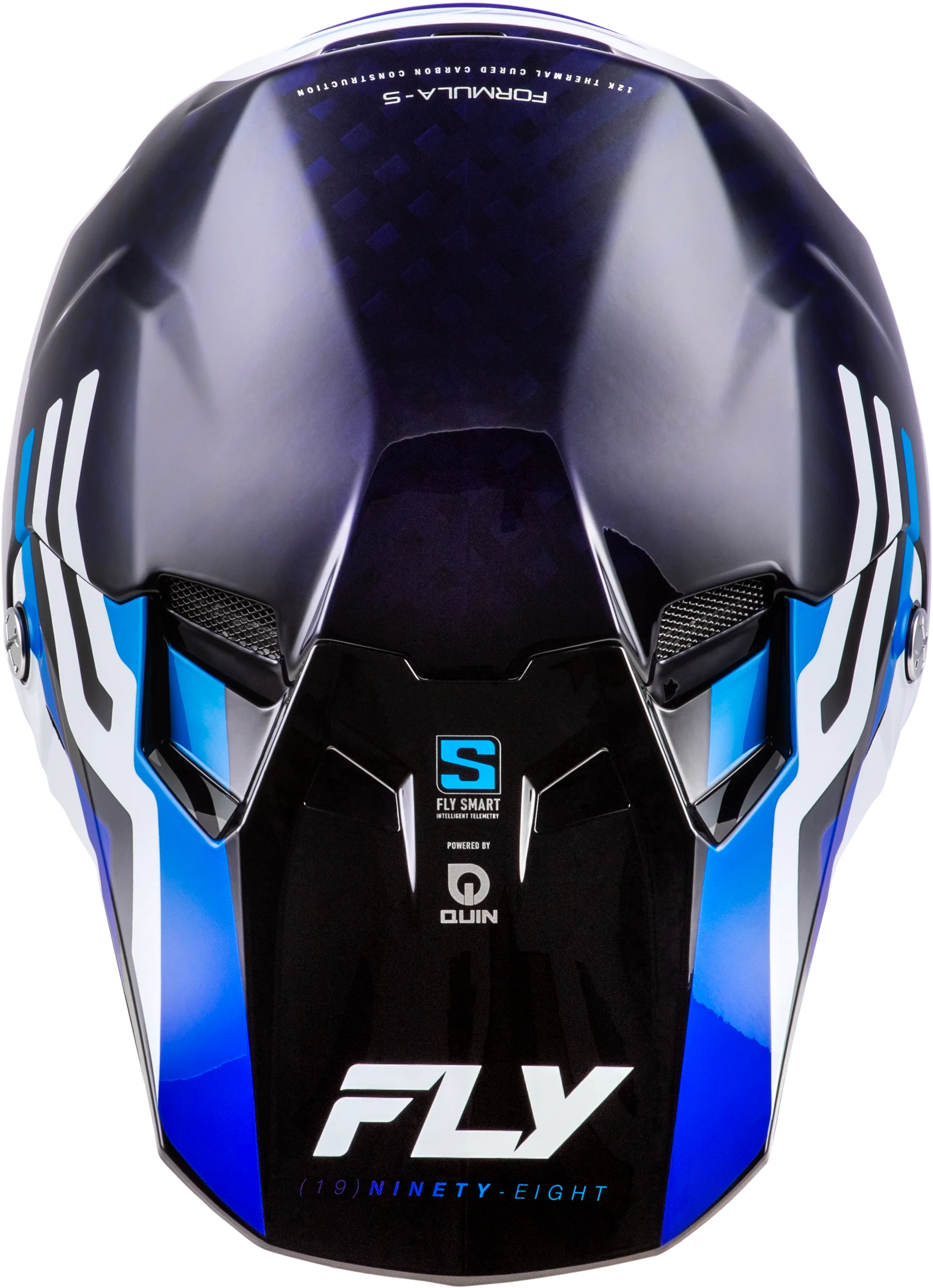 Yth Formula S Carbon Byte Hlmt Blue Carbon/Blue/White Yl - Image 3