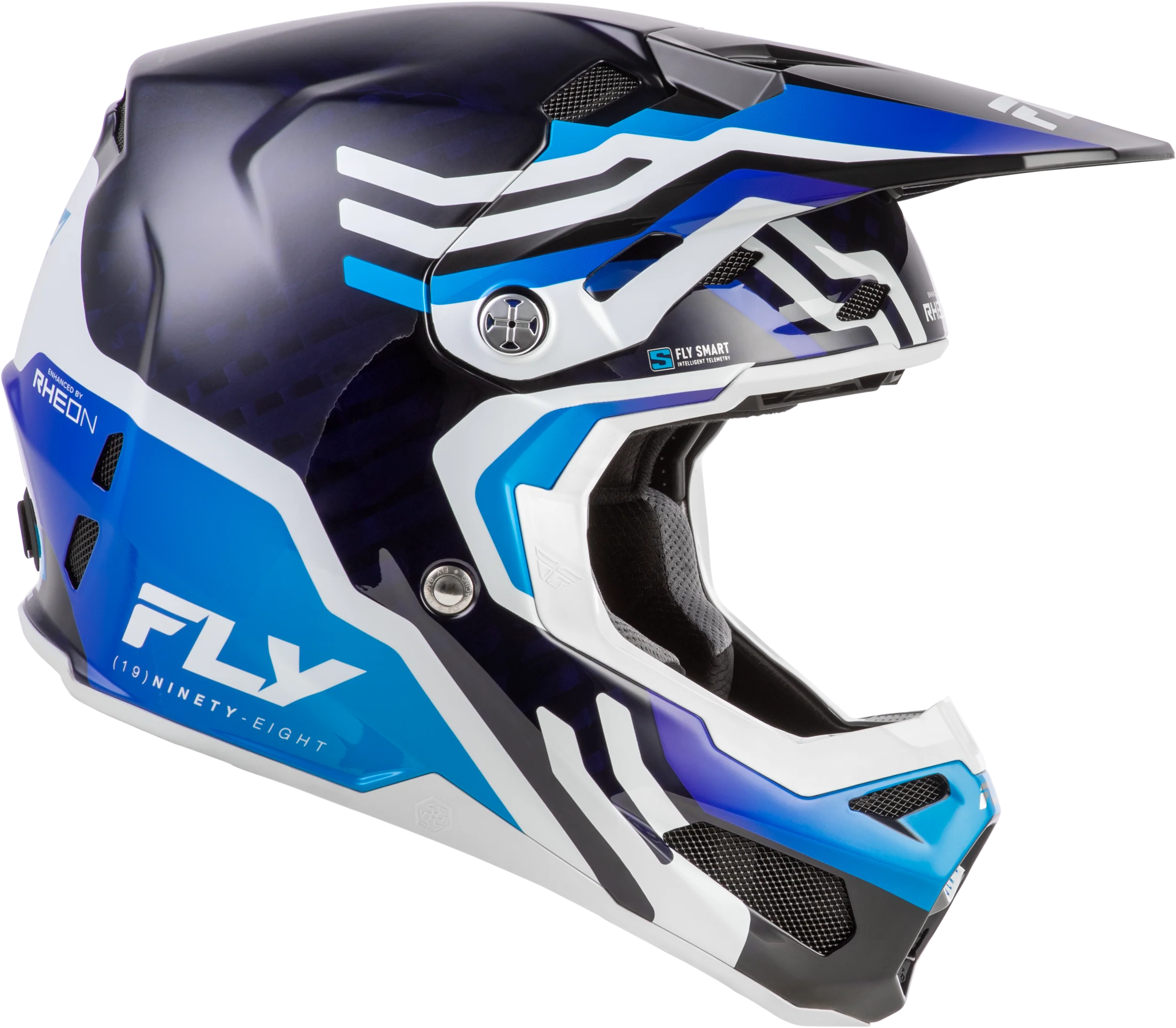 Yth Formula S Carbon Byte Hlmt Blue Carbon/Blue/White Yl - Image 4